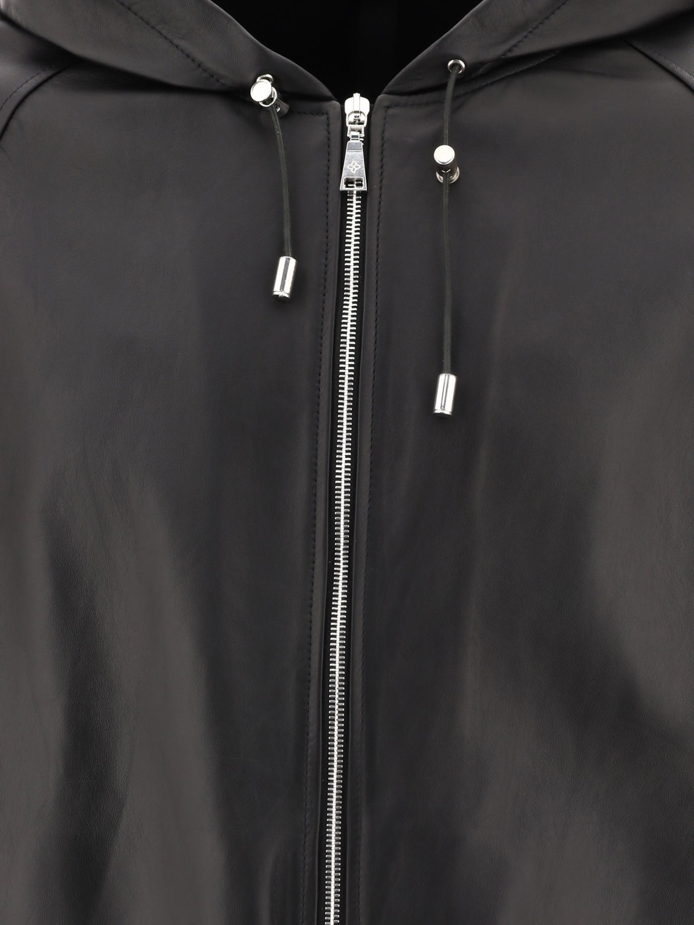 Tagliatore &quot;Connor&quot; leather jacket 10298795_48 Black thumbnail_3