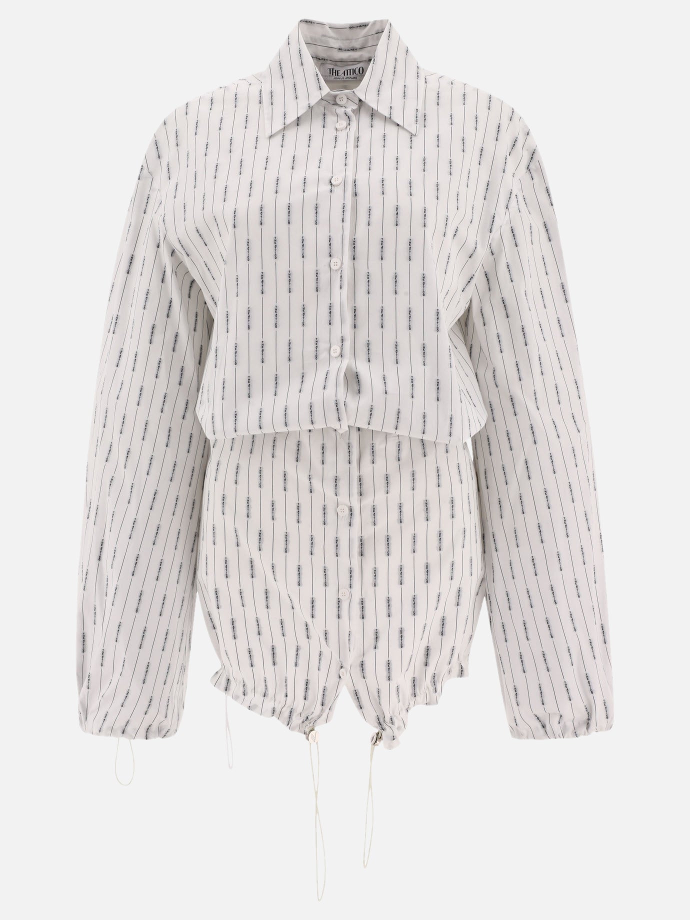 Abiti corti 100% cotton  Bianco - The Attico Donna | PDP | VIETTI Online Store | Zoom-Modal
