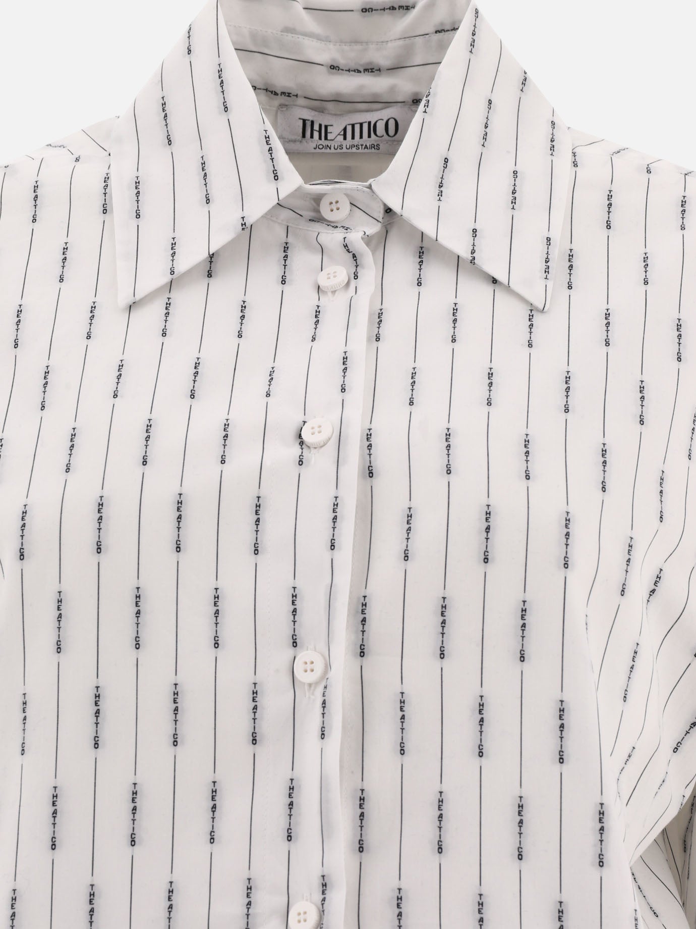 Abiti corti 100% cotton  Bianco - The Attico Donna | PDP | VIETTI Online Store | thumbnail_3