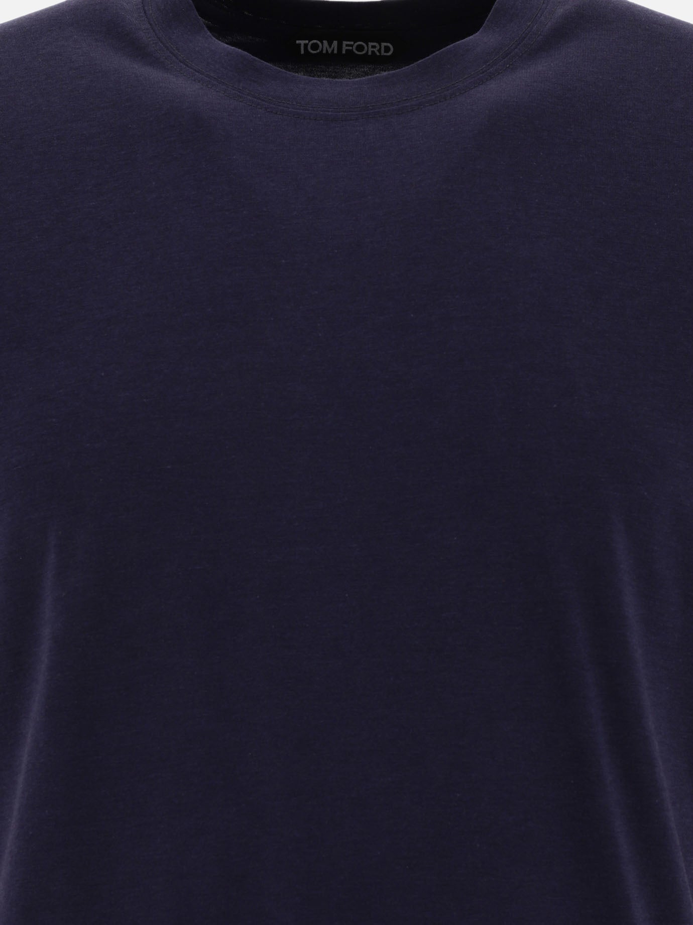 T-shirt girocollo Solid colour  Blu - Tom Ford Uomo | PDP | VIETTI Online Store | thumbnail_3