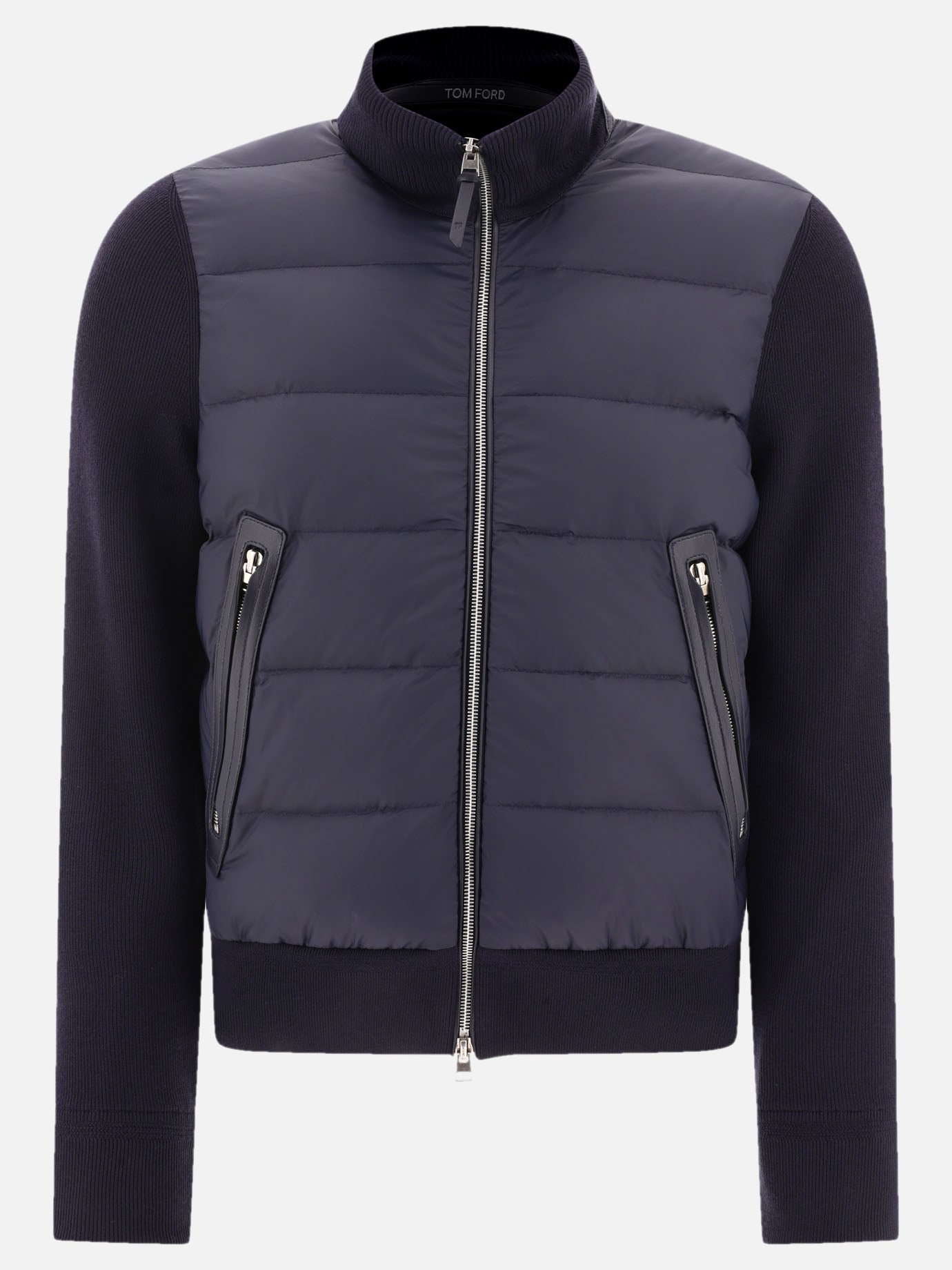 Down jackets Solid colour  Blue - Tom Ford Men | PDP | VIETTI Online Store | thumbnail