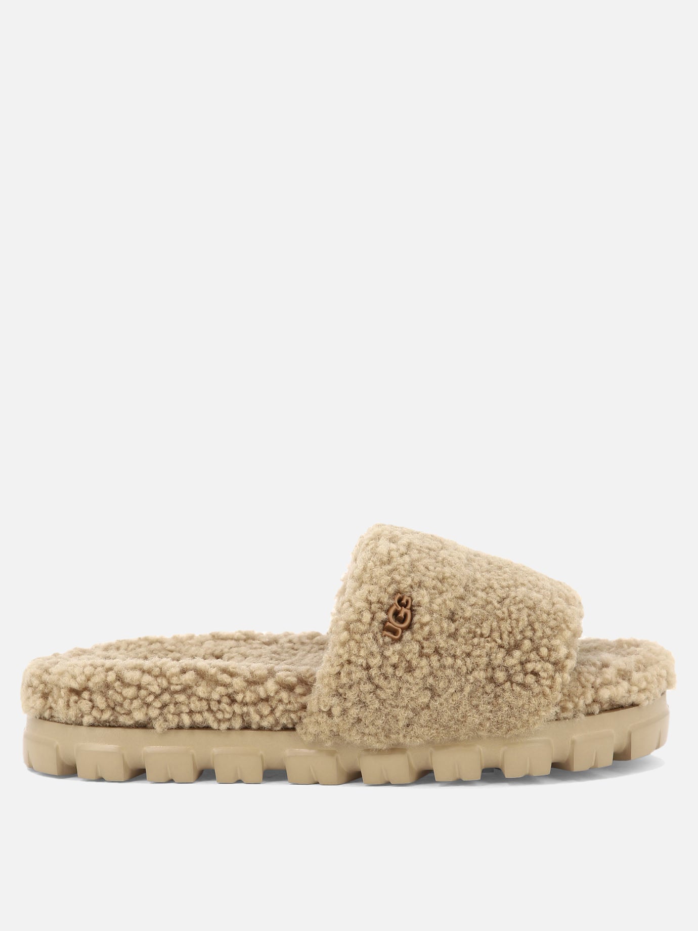 Sandali bassi 100% shearling - 100% EVA  Beige - Ugg Donna | PDP | VIETTI Online Store | thumbnail