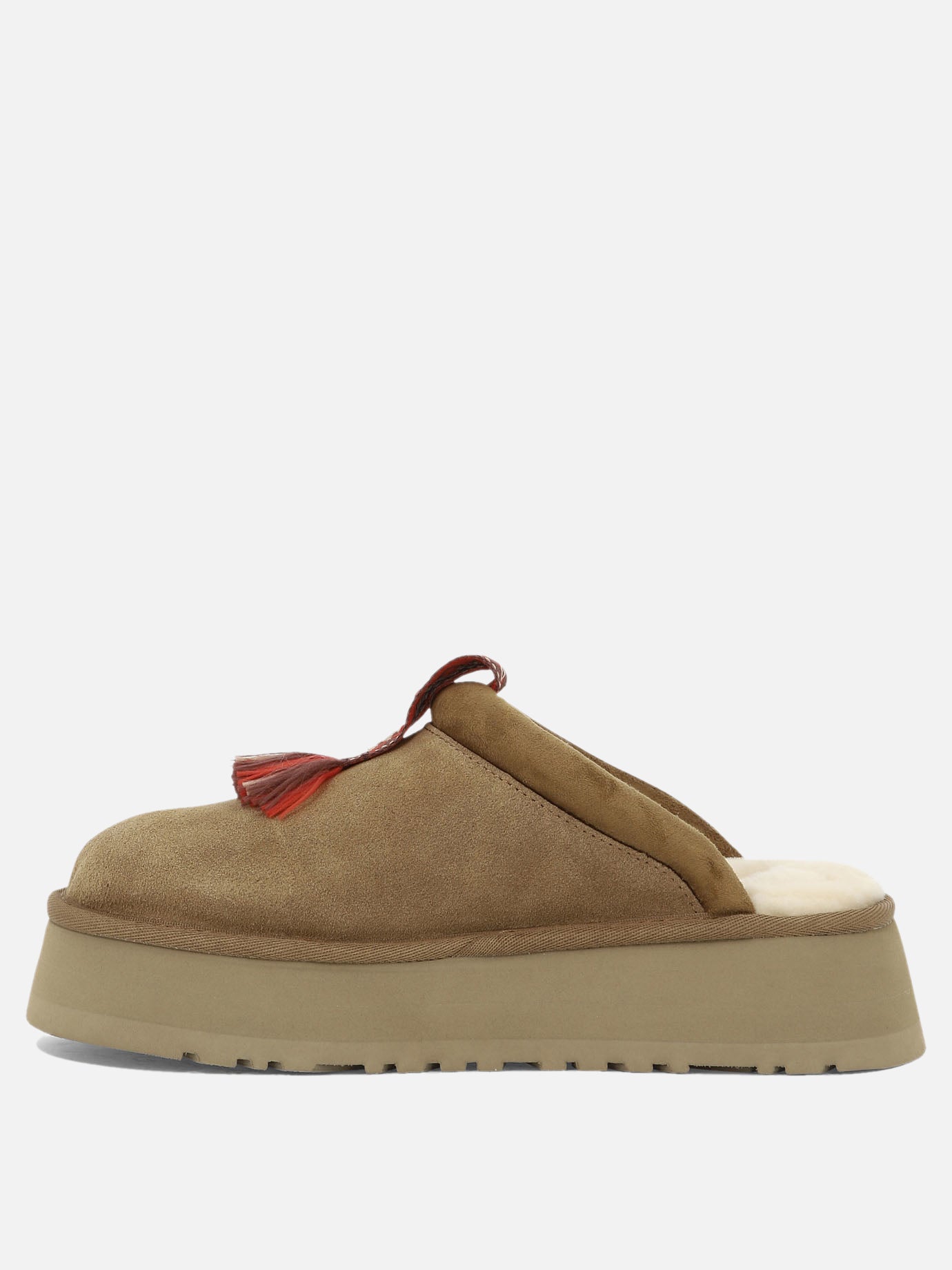 Slipper 100% suede - 100% rubber  Beige - Ugg Donna | PDP | VIETTI Online Store | thumbnail_3