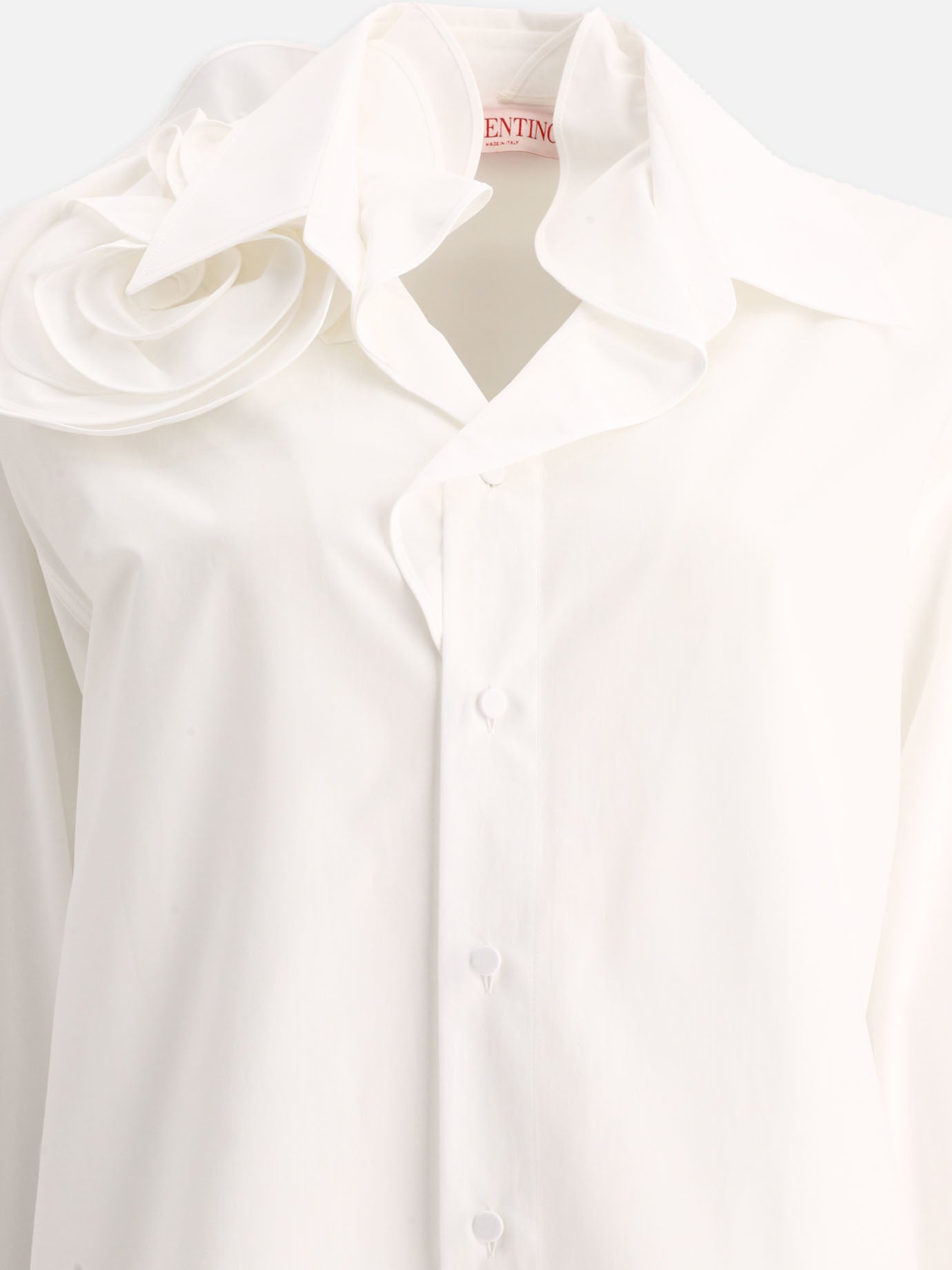 Camicie casual 100% cotton  Bianco - Valentino Donna | PDP | VIETTI Online Store | Zoom-Modal_3
