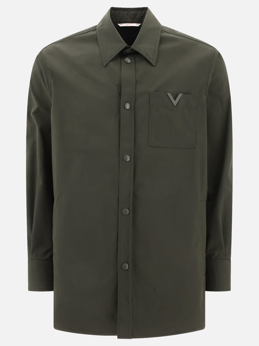 Giacche overshirt 4V3CIA9ACKV  Verde - Valentino Uomo | PLP | VIETTI Online Store 
