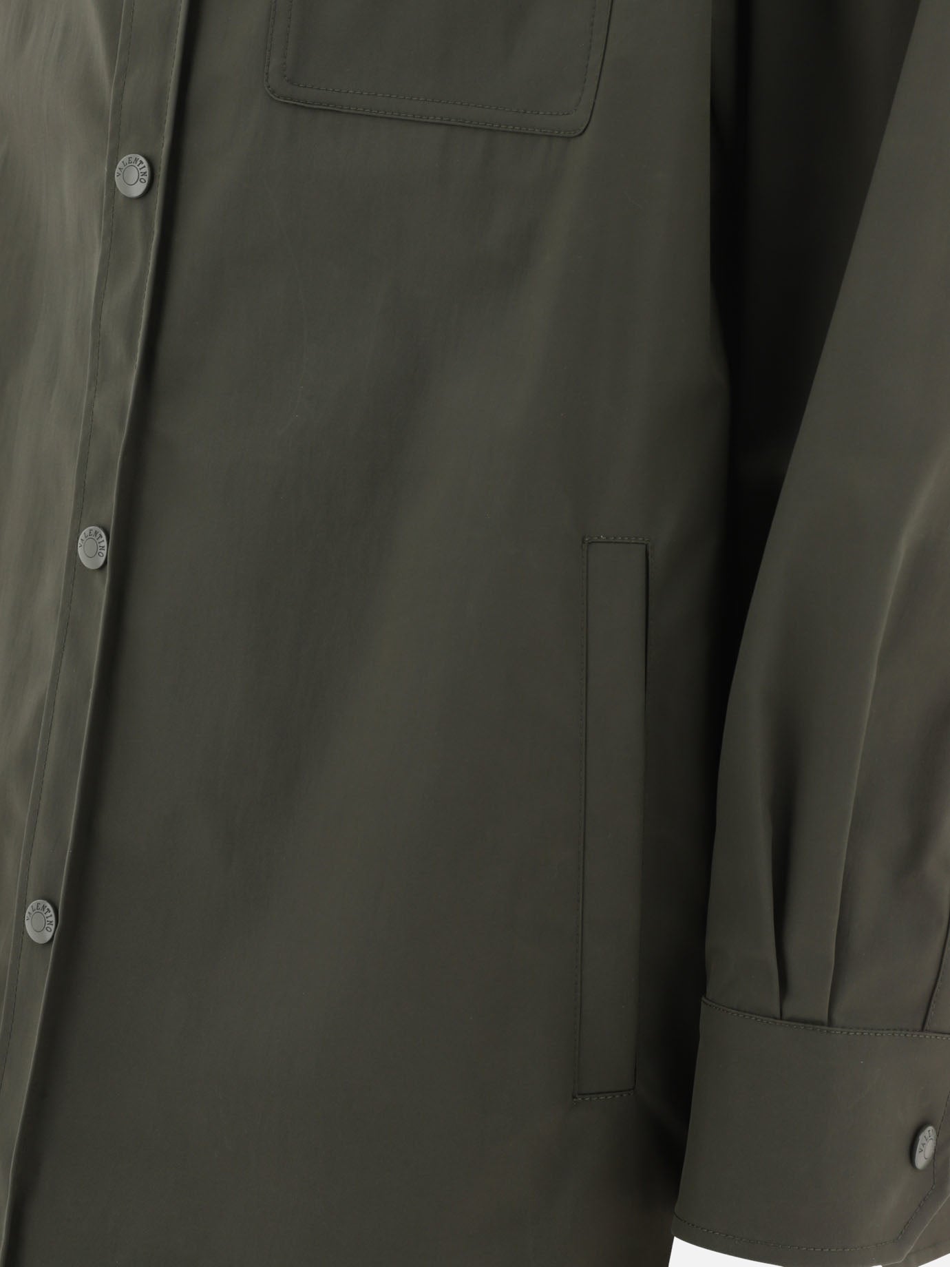 Giacche overshirt 4V3CIA9ACKV  Verde - Valentino Uomo | PDP | VIETTI Online Store | Zoom-Modal_4
