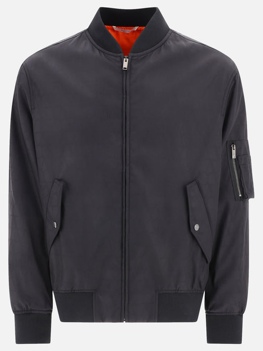 Bomber 100% polyamide  Nero - Valentino Uomo | PLP | VIETTI Online Store 
