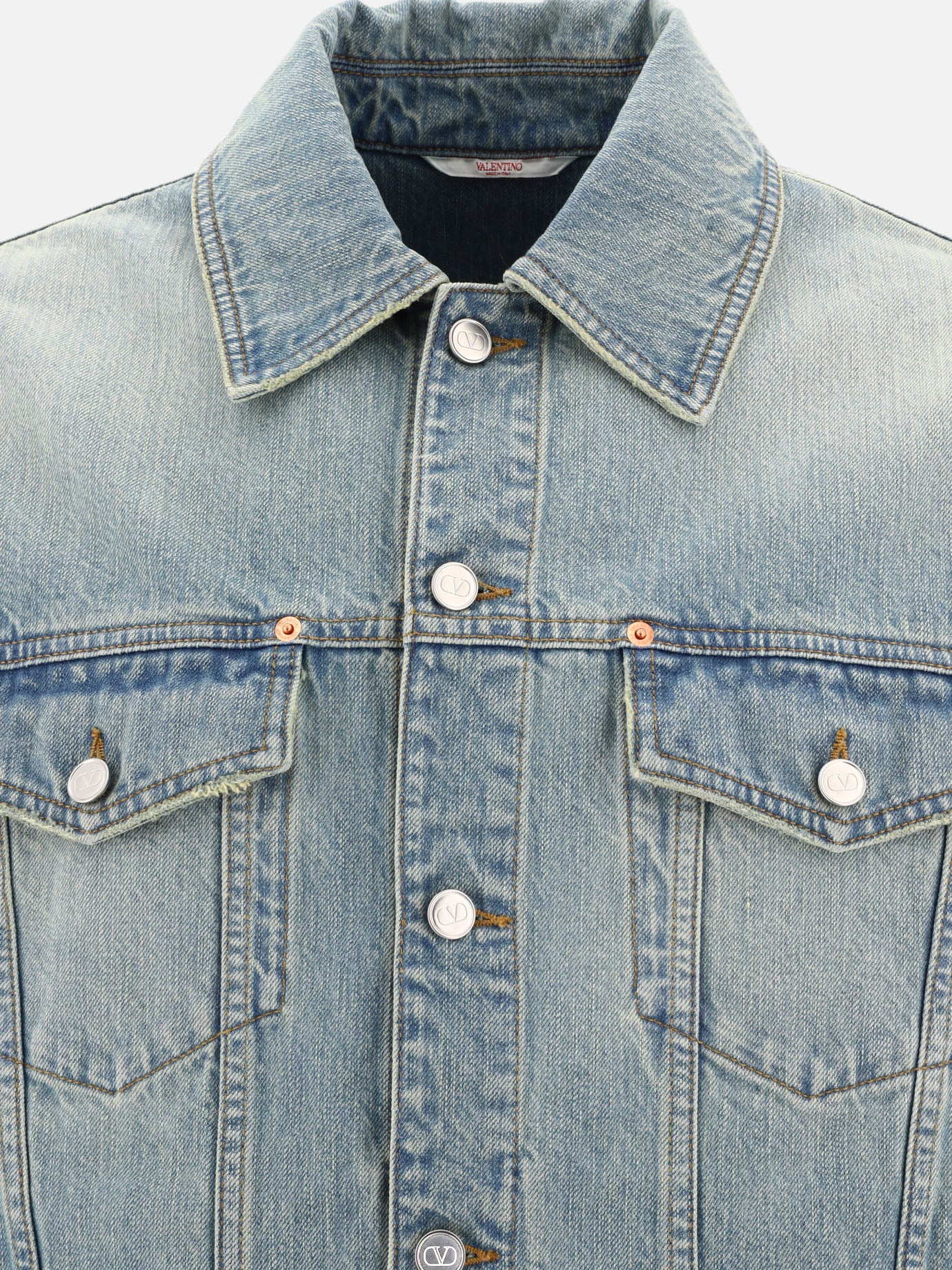 Giacche in denim 100% cotton  Azzurro - Valentino Uomo | PDP | VIETTI Online Store | thumbnail_3