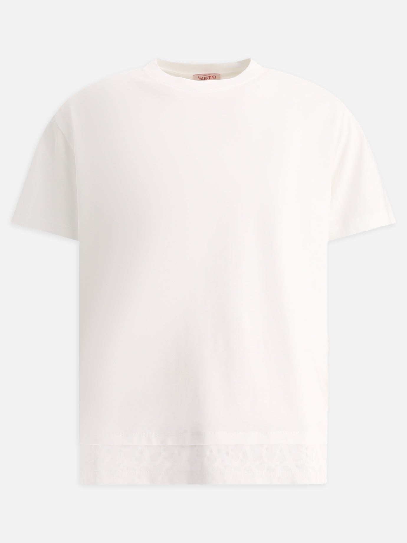 T-shirt girocollo 100% cotton  Bianco - Valentino Uomo | PDP | VIETTI Online Store | Zoom-Modal
