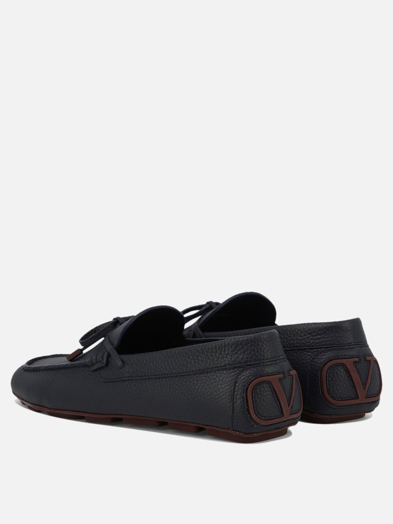 Loafers 100% leather - 100% rubber  Blue - Valentino Garavani Men | PDP | VIETTI Online Store | thumbnail_4