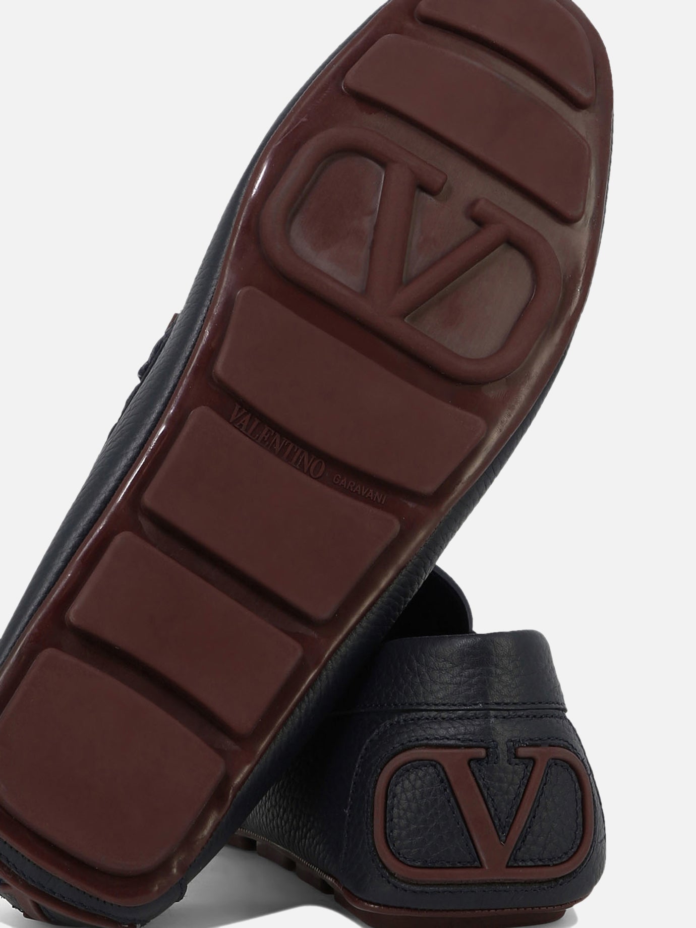 Loafers 100% leather - 100% rubber  Blue - Valentino Garavani Men | PDP | VIETTI Online Store | thumbnail_5