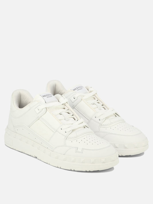 Low top sneakers 100% leather - 100% rubber  White - Valentino Garavani Men | PLP | VIETTI Online Store | 2
