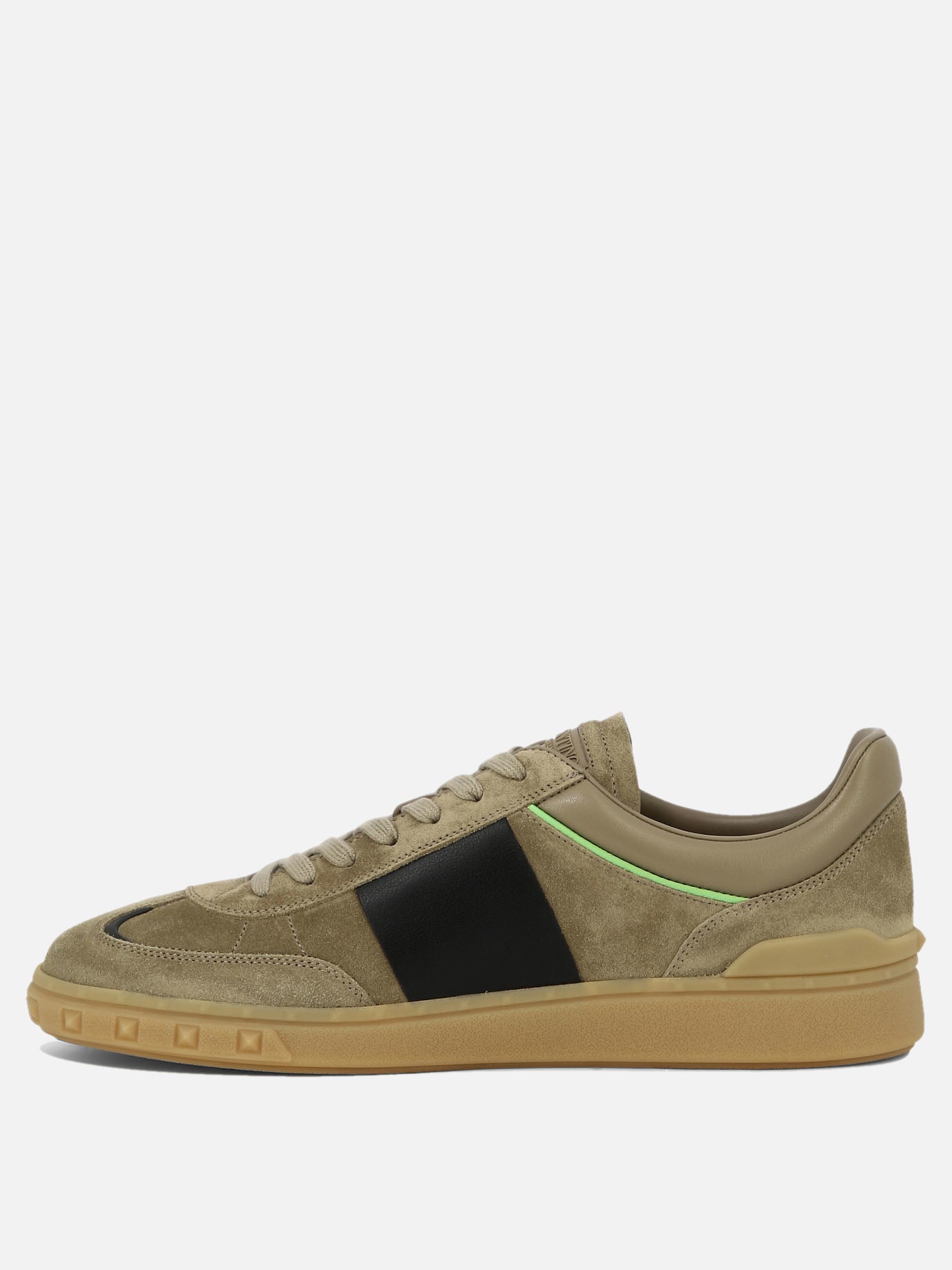 Sneaker basse 100% suede - 100% rubber  Beige - Valentino Garavani Uomo | PDP | VIETTI Online Store | thumbnail_3