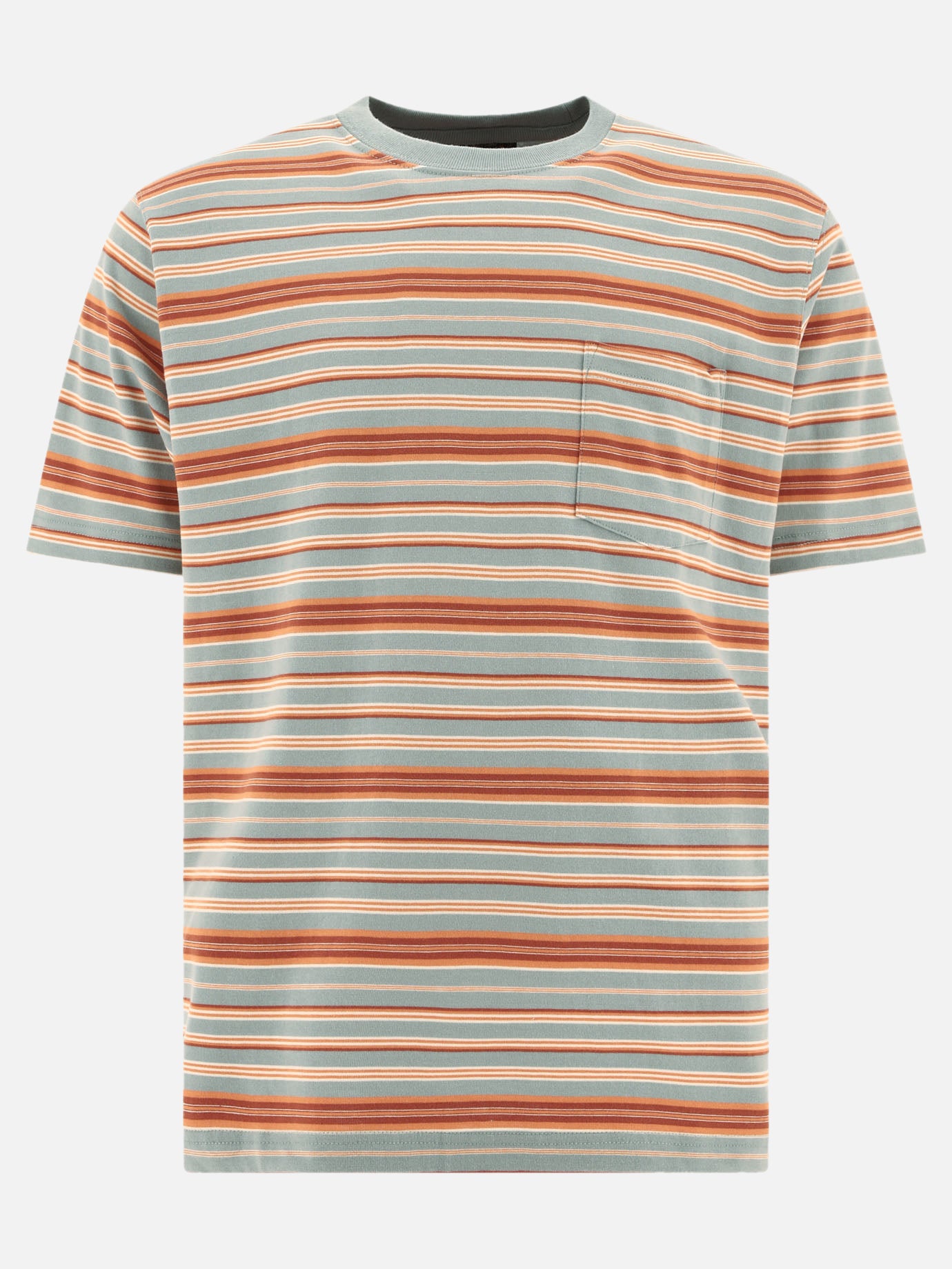 Vietti Beams Plus T-shirt "Multi Stripe Pocket"