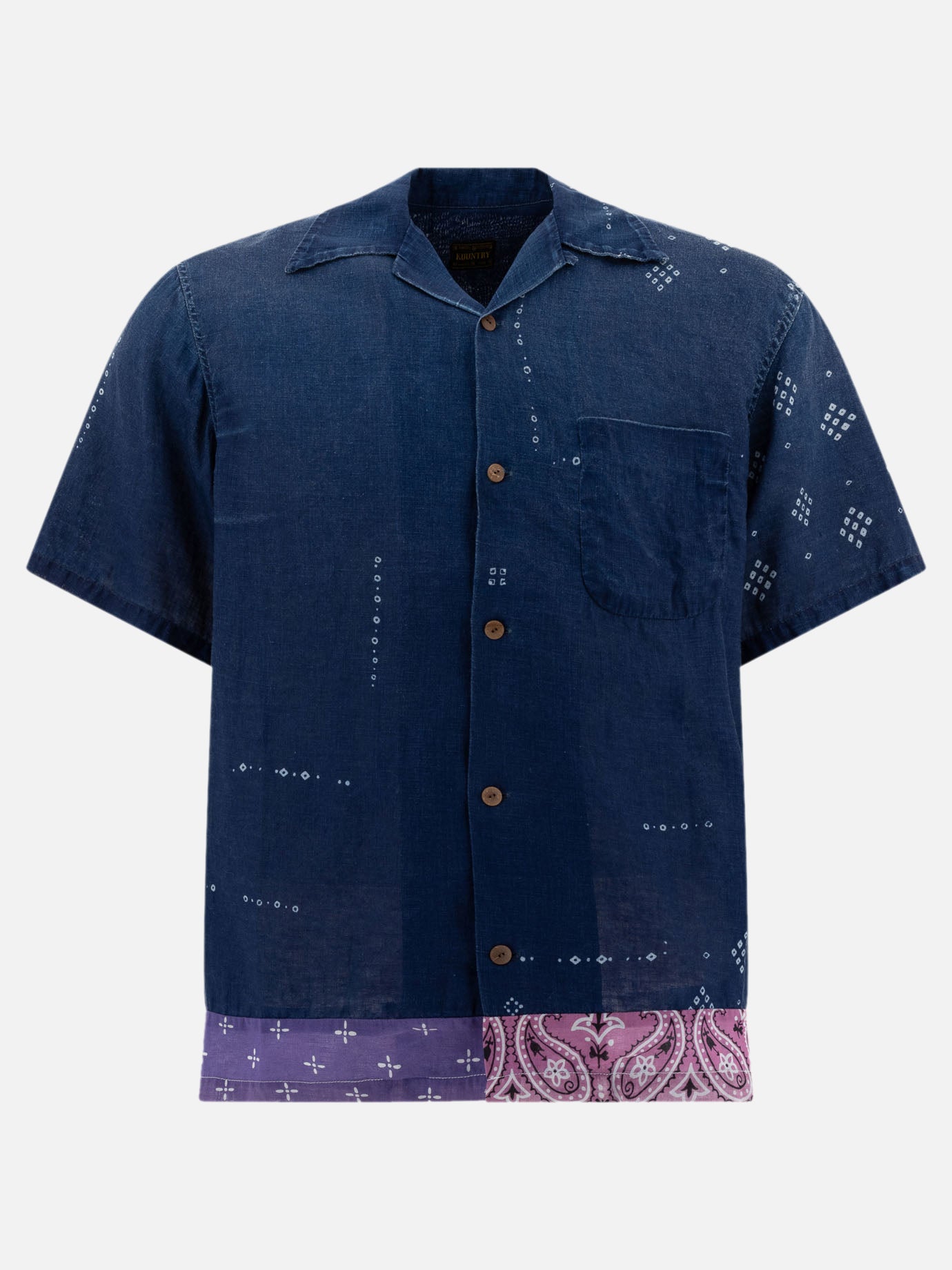 Vietti KAPITAL Camicia "Bandana Discharge"