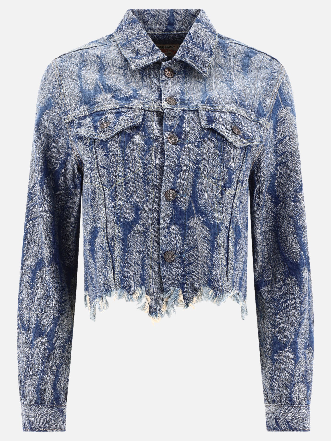Giacche in denim Print  Azzurro - KAPITAL Donna | PDP | VIETTI Online Store | Zoom-Modal
