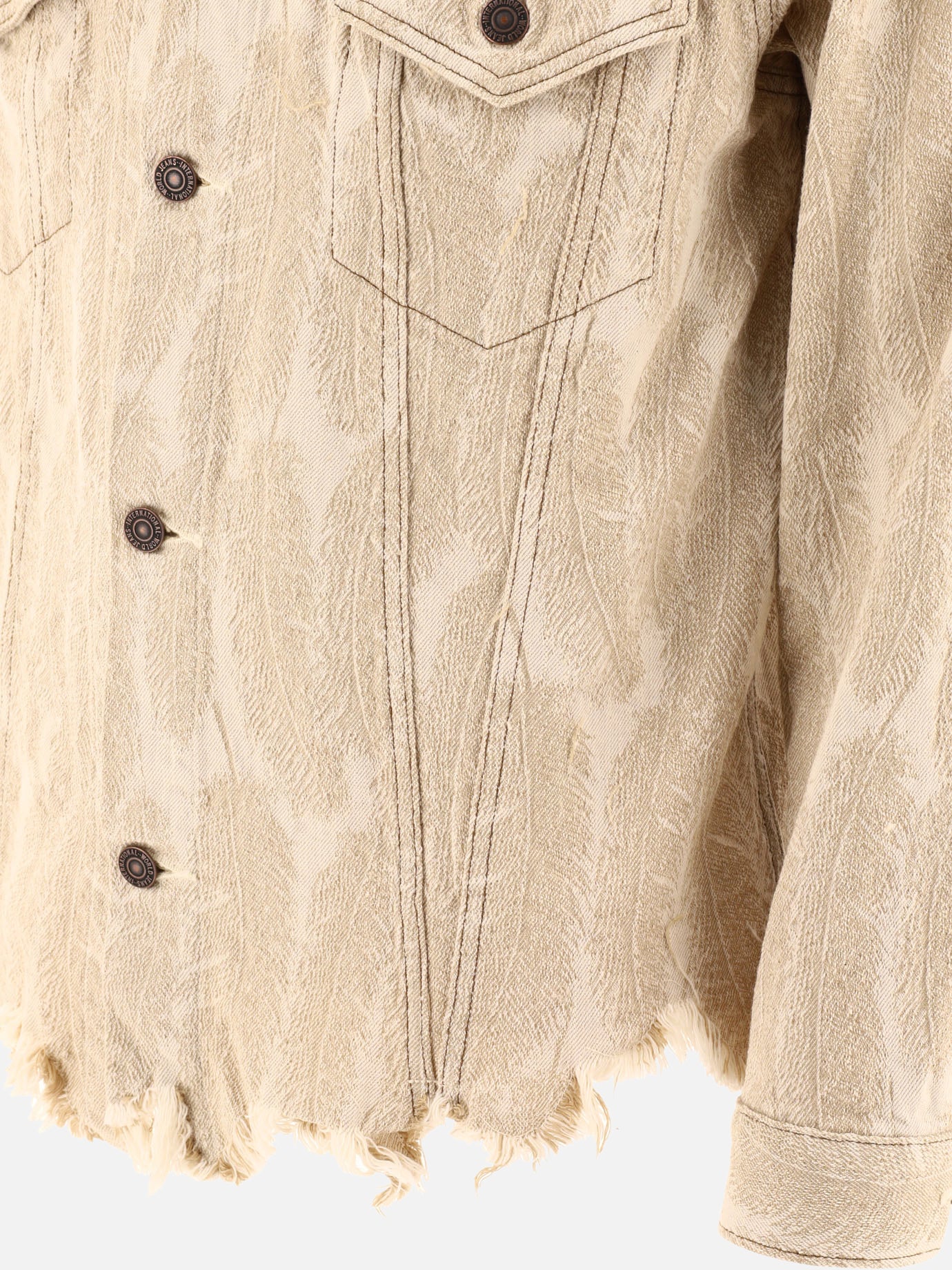 Denim jackets Print  Beige - KAPITAL Men | PDP | VIETTI Online Store | Zoom-Modal_4
