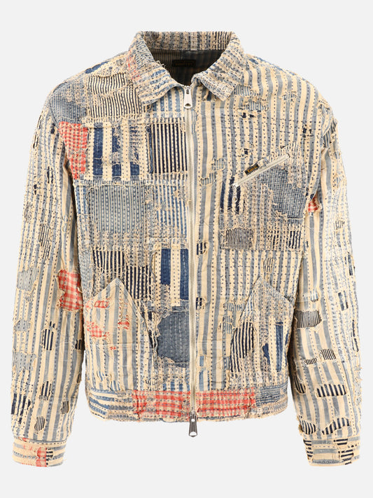 Giacche leggere & Trapuntate Print  Beige - KAPITAL Uomo | PLP | VIETTI Online Store 
