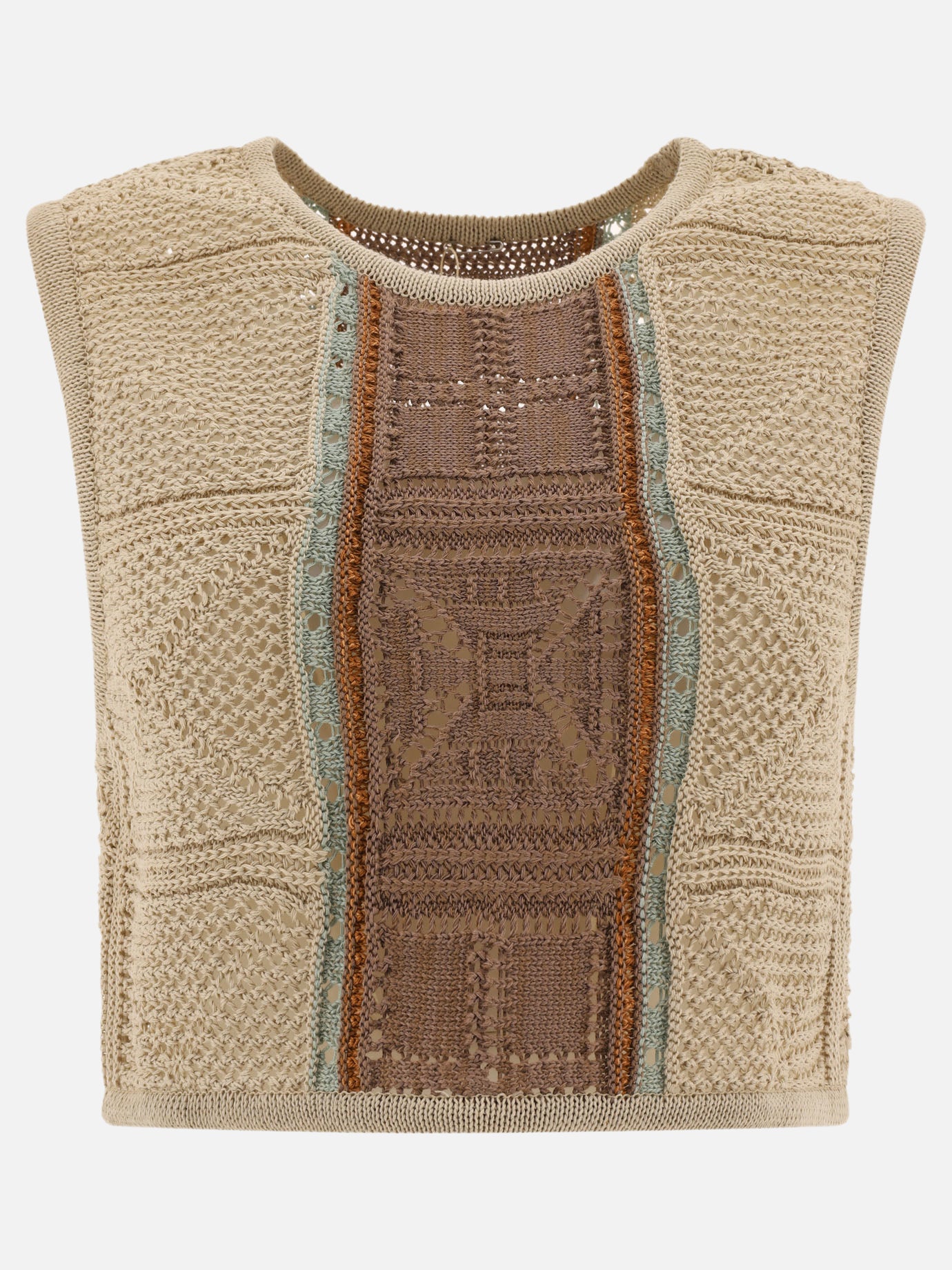 Vietti KAPITAL Top "7G Crochet Knit"