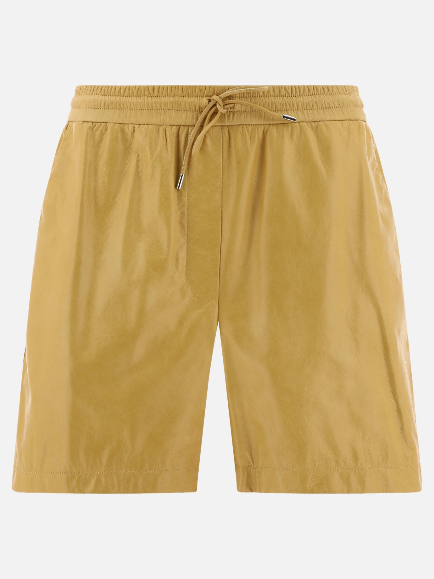 Drawstring shorts Solid colour  Beige - Loewe Women | PDP | VIETTI Online Store | thumbnail