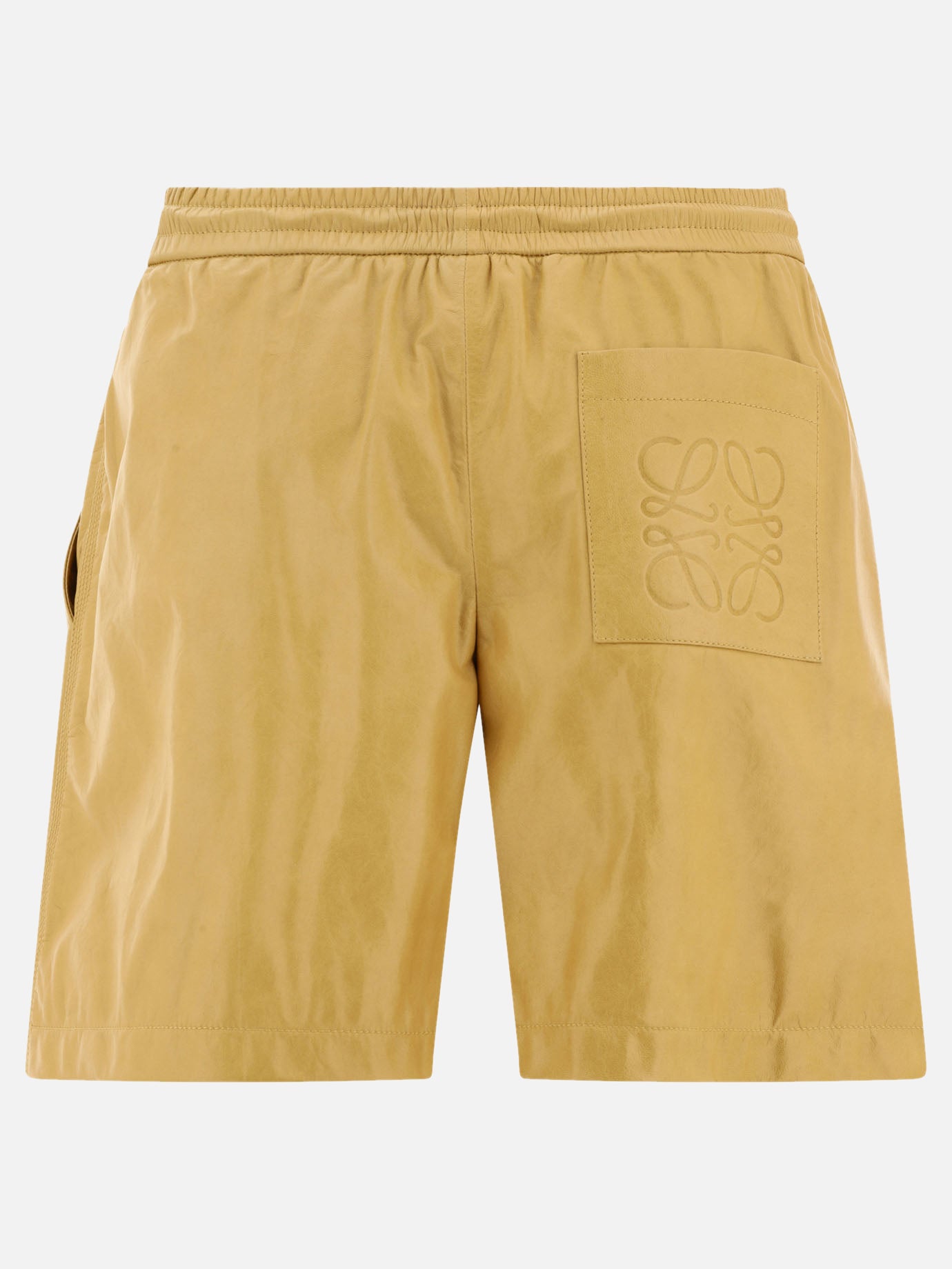 Drawstring shorts Solid colour  Beige - Loewe Women | PDP | VIETTI Online Store | thumbnail_2