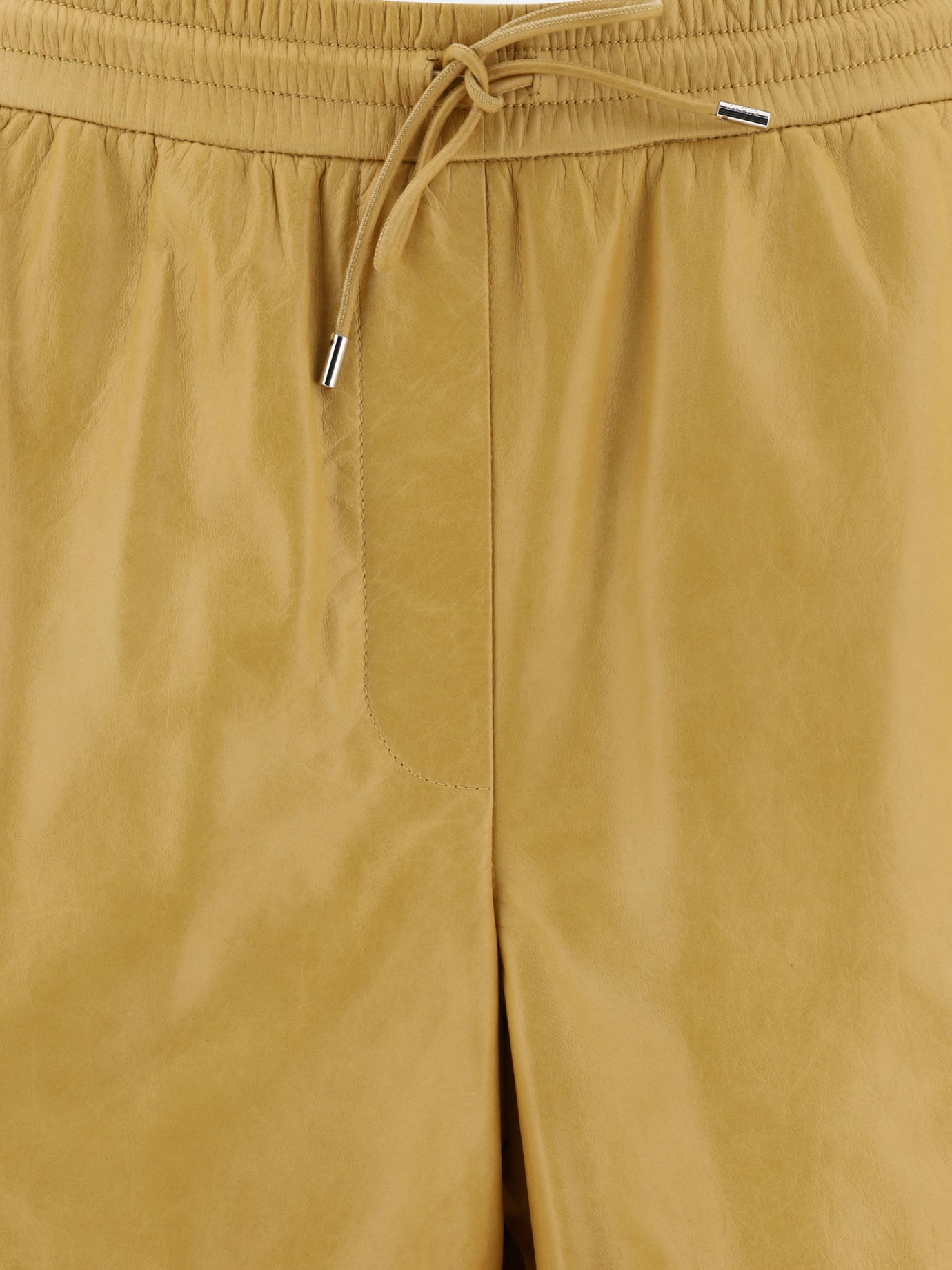 Drawstring shorts Solid colour  Beige - Loewe Women | PDP | VIETTI Online Store | thumbnail_3