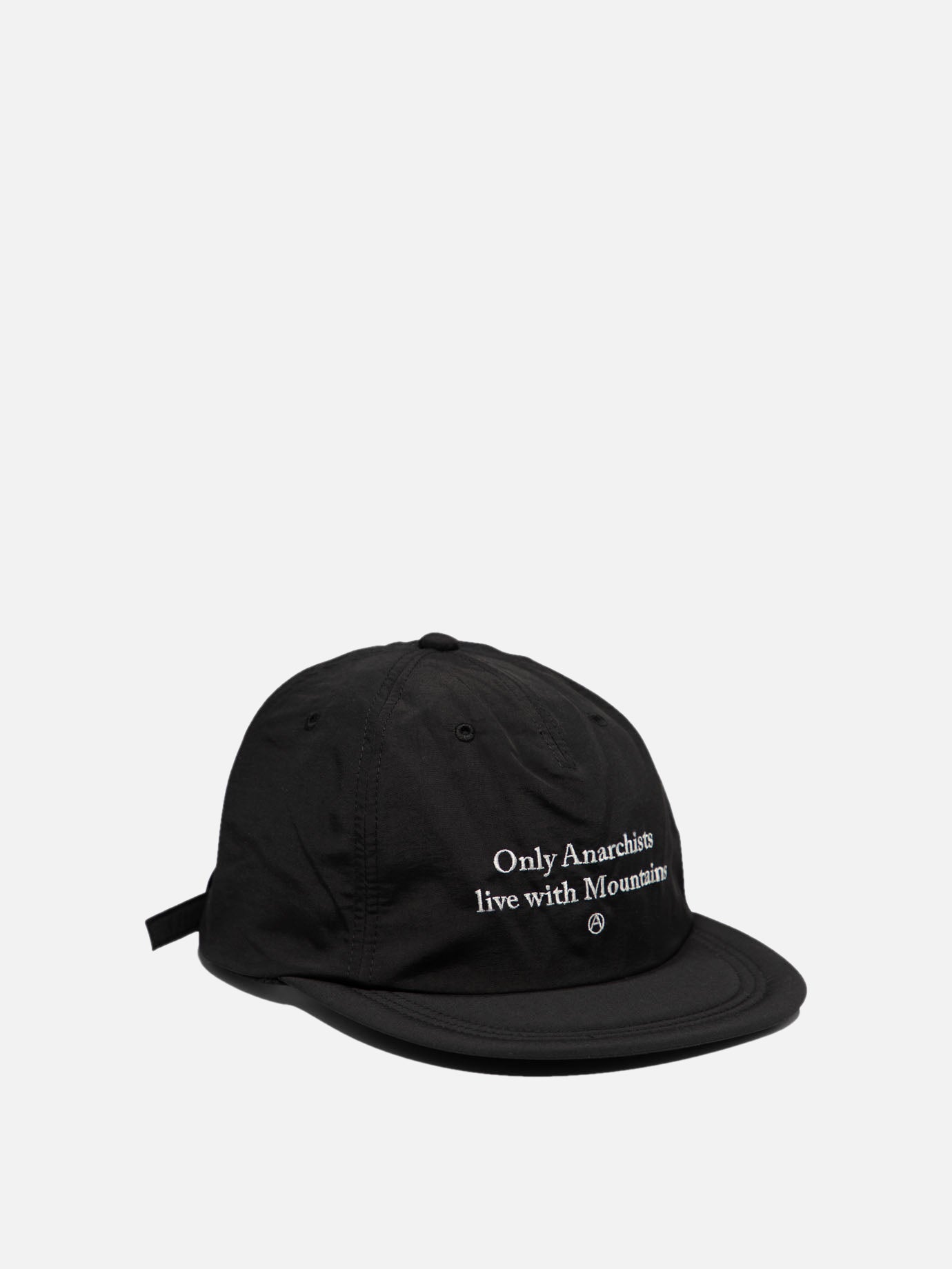 Mountain Research "Only Anarchist live with Mountains" hat Black