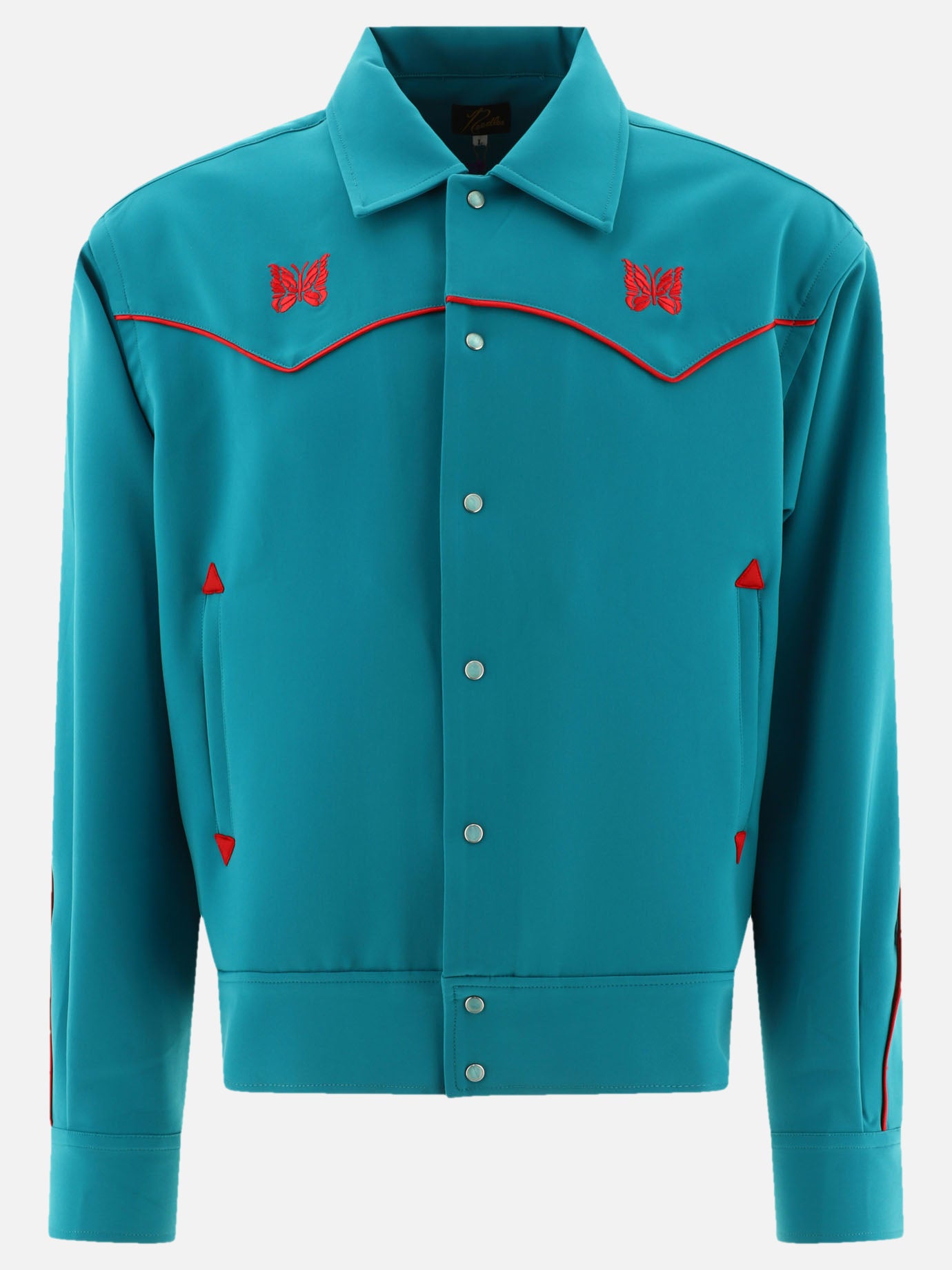 Giacche leggere & Trapuntate Solid colour  Azzurro - Needles Uomo | PDP | VIETTI Online Store | Zoom-Modal
