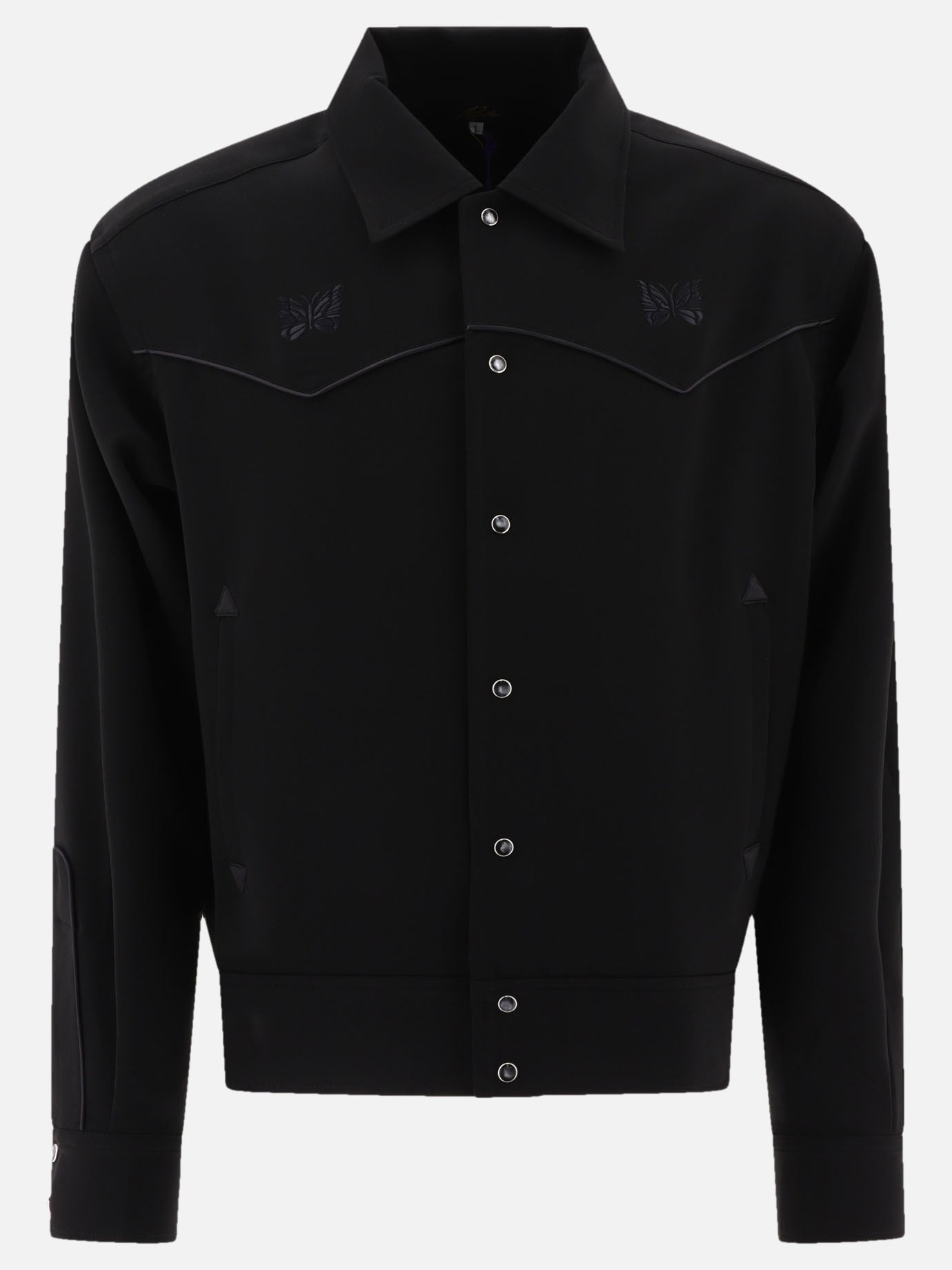 Giacche leggere & Trapuntate Solid colour  Nero - Needles Uomo | PDP | VIETTI Online Store | thumbnail