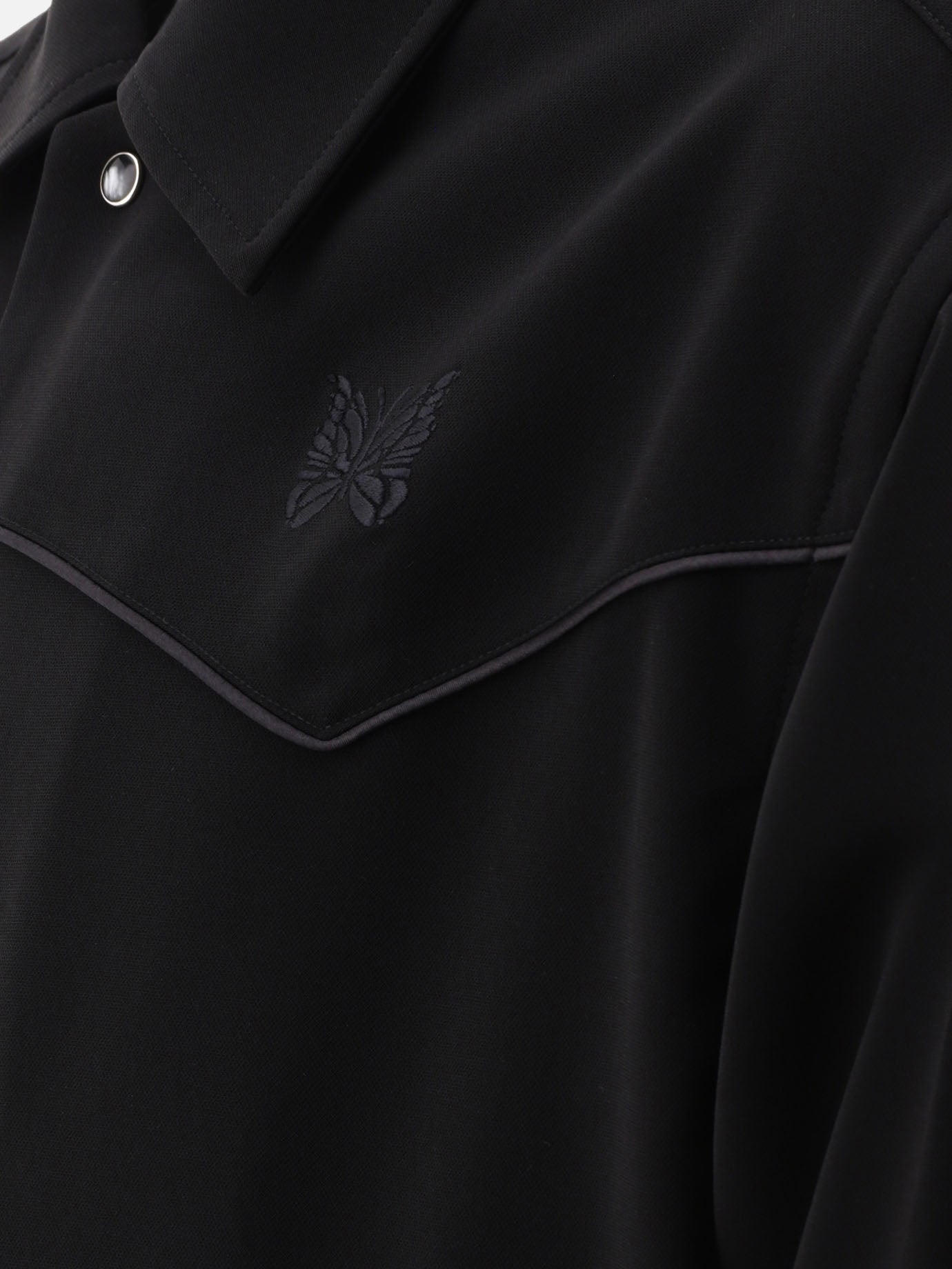 Giacche leggere & Trapuntate Solid colour  Nero - Needles Uomo | PDP | VIETTI Online Store | thumbnail_4