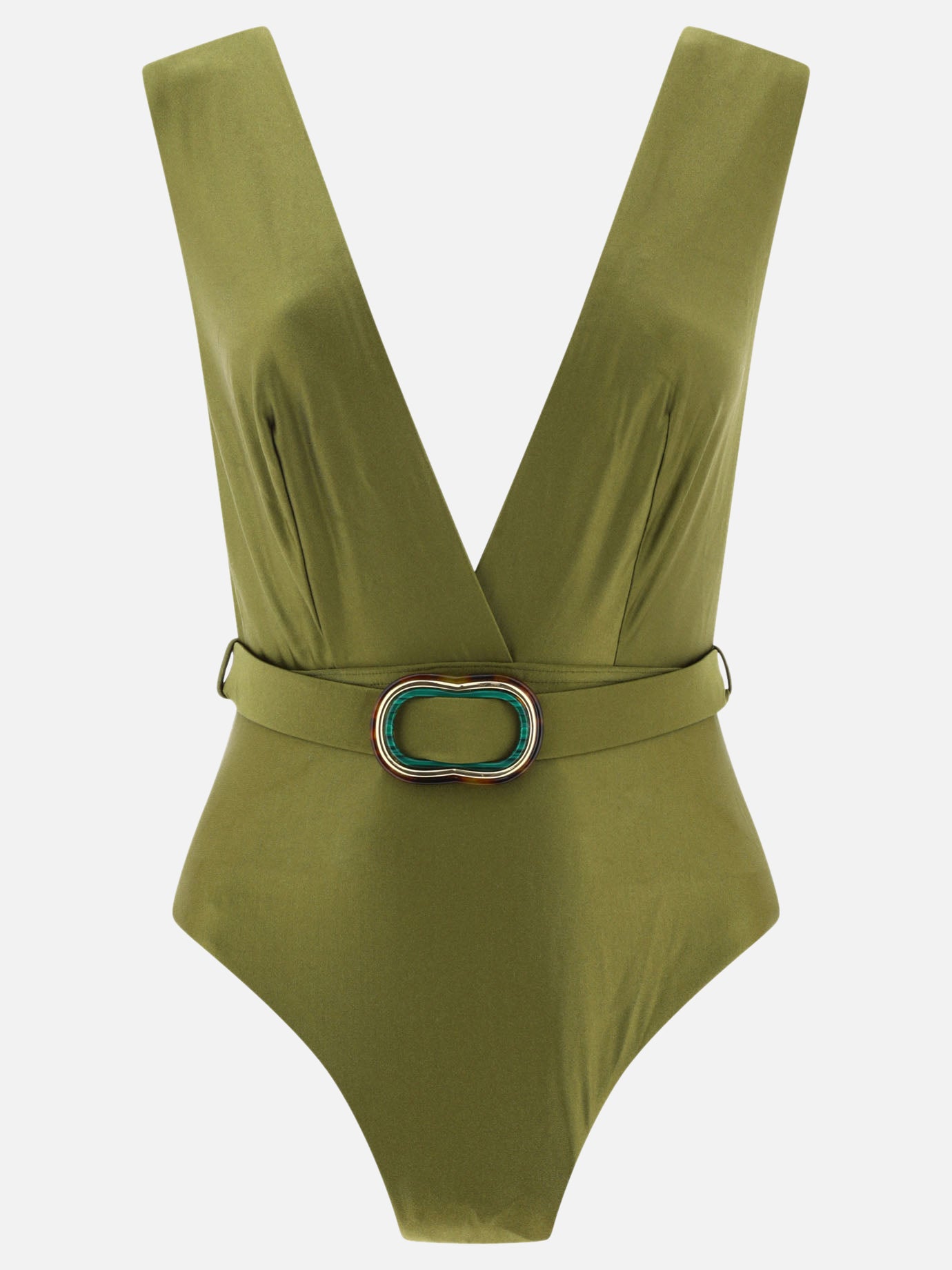 Costumi interi 80% polyamide 20% elastane  Verde - Zimmermann Donna | PDP | VIETTI Online Store | thumbnail