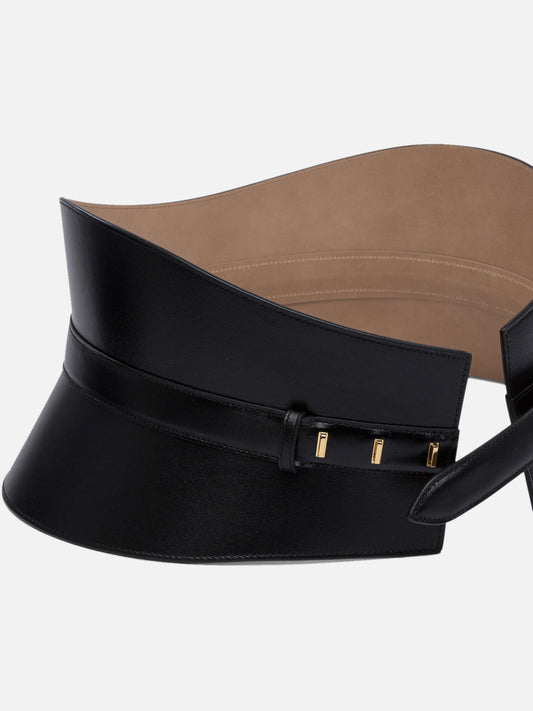 Alaïa "Neo Bustier" belt 13475398_70 Black 2