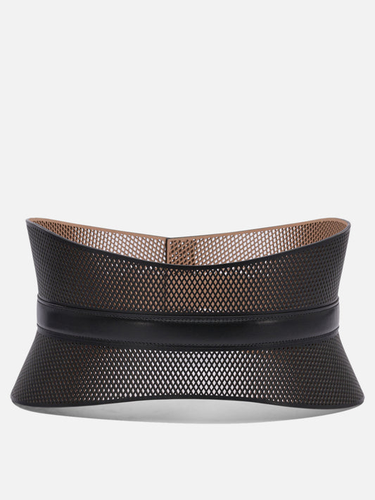 Alaïa "Neo Bustier" belt 17912517_70 Black 1