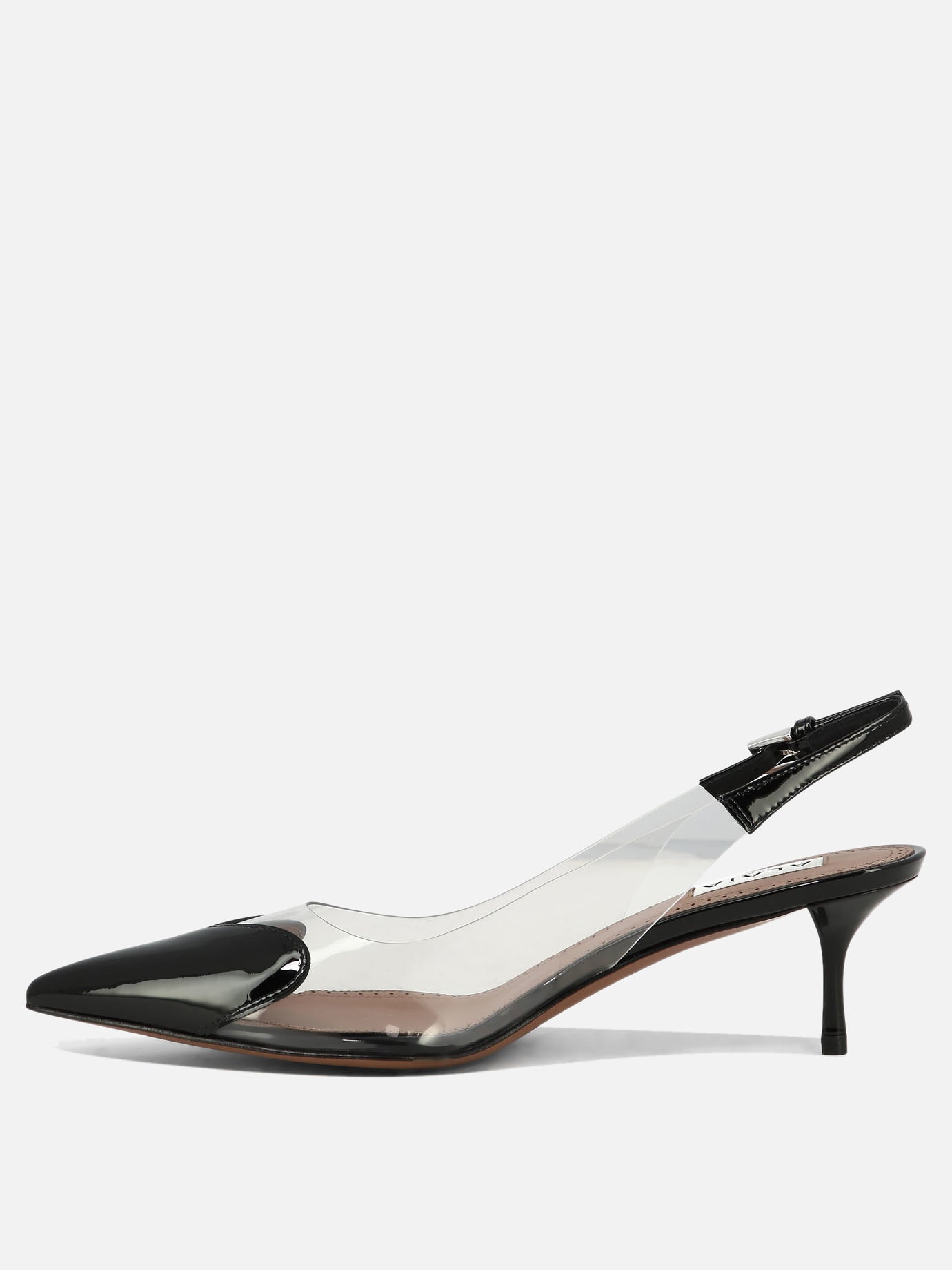 Alaïa &quot;Cœur&quot; 55mm slingbacks 11351026_38 Black thumbnail_3