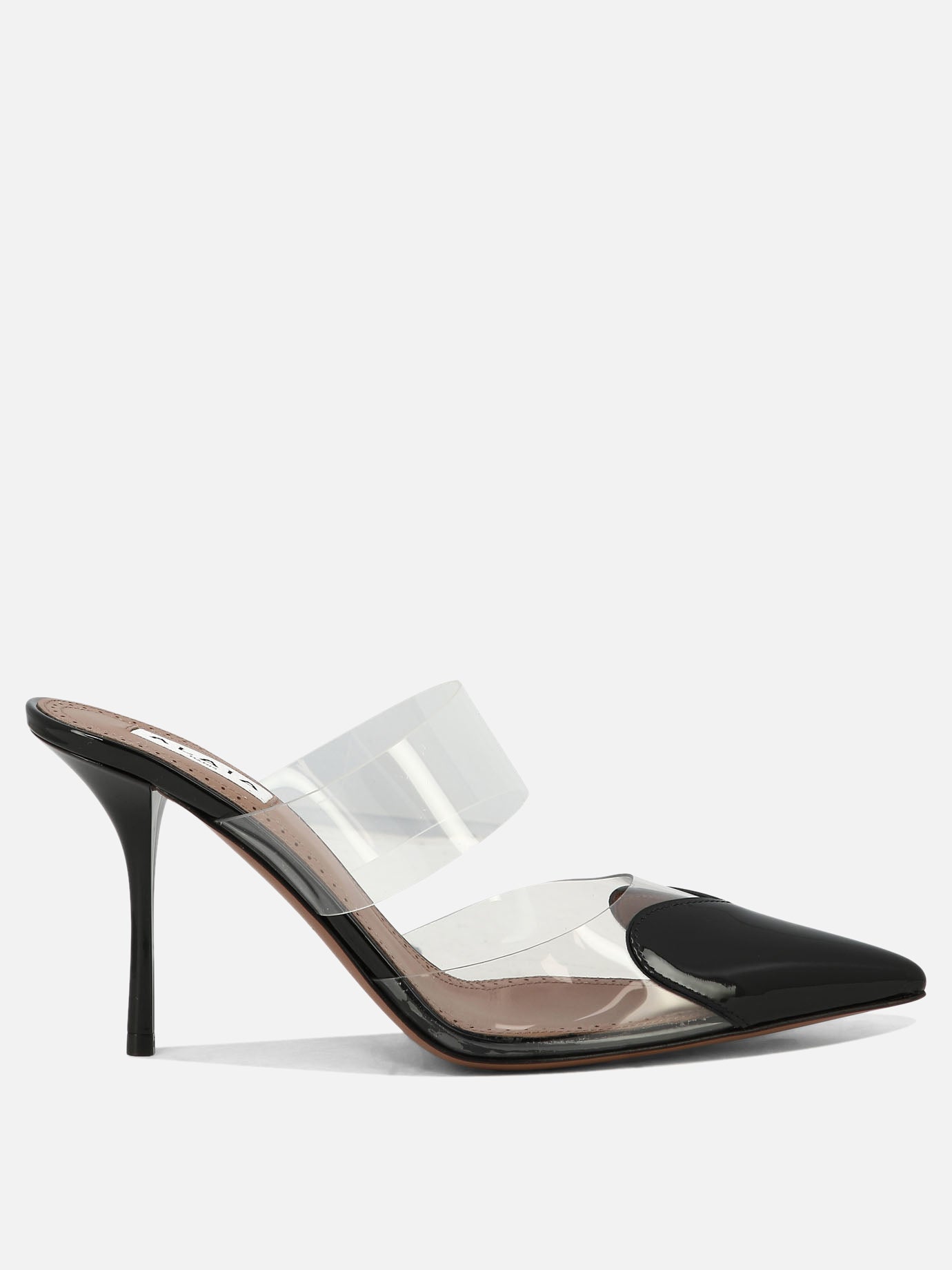 Alaïa &quot;Le Cœur&quot; 90 mm mules 17267769_38 Black thumbnail_1