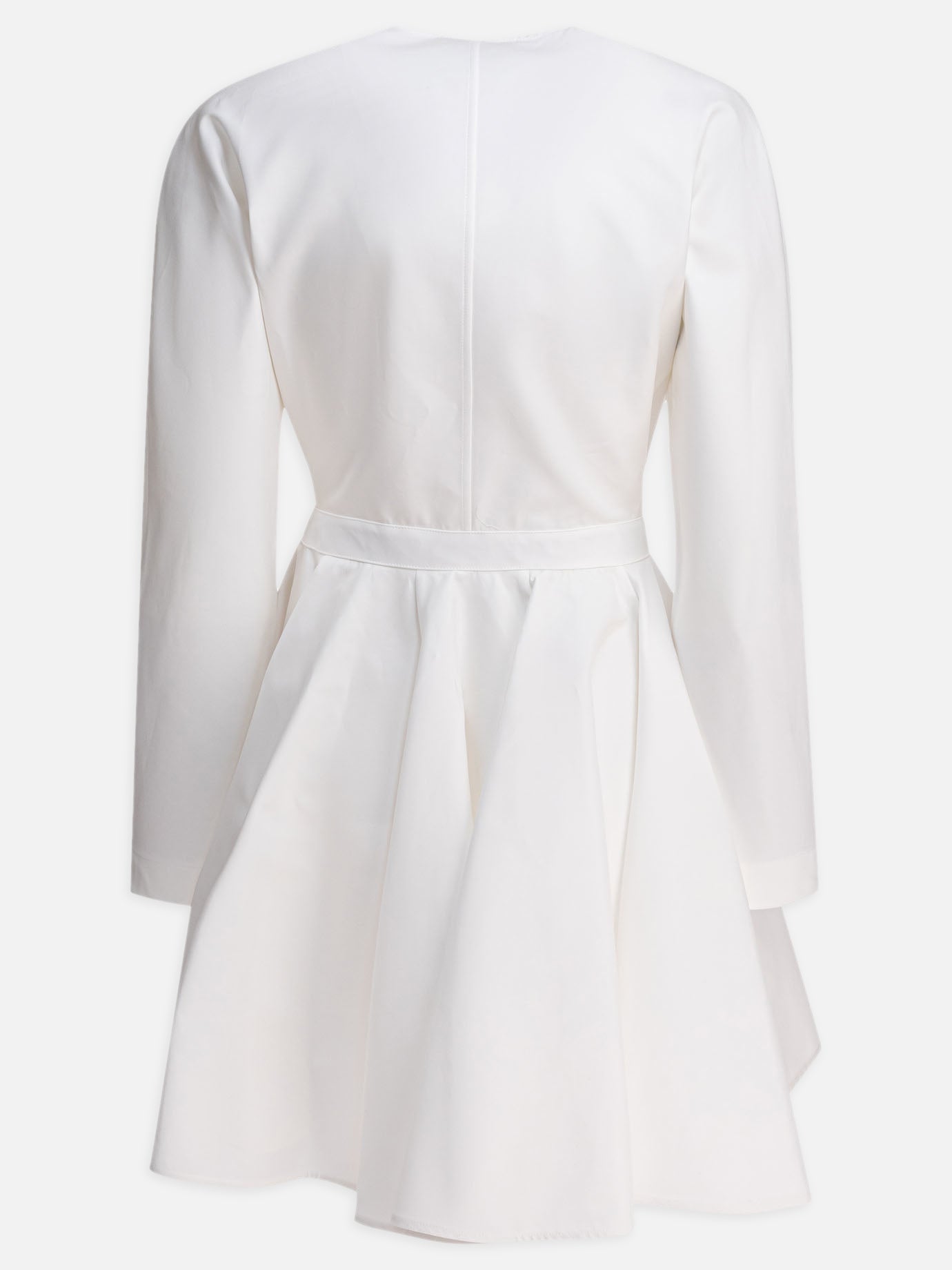 Alaa Asymmetric short dress White - Women | VIETTI Online Store Alaa Asymmetric short dress White - Women | VIETTI Online Store