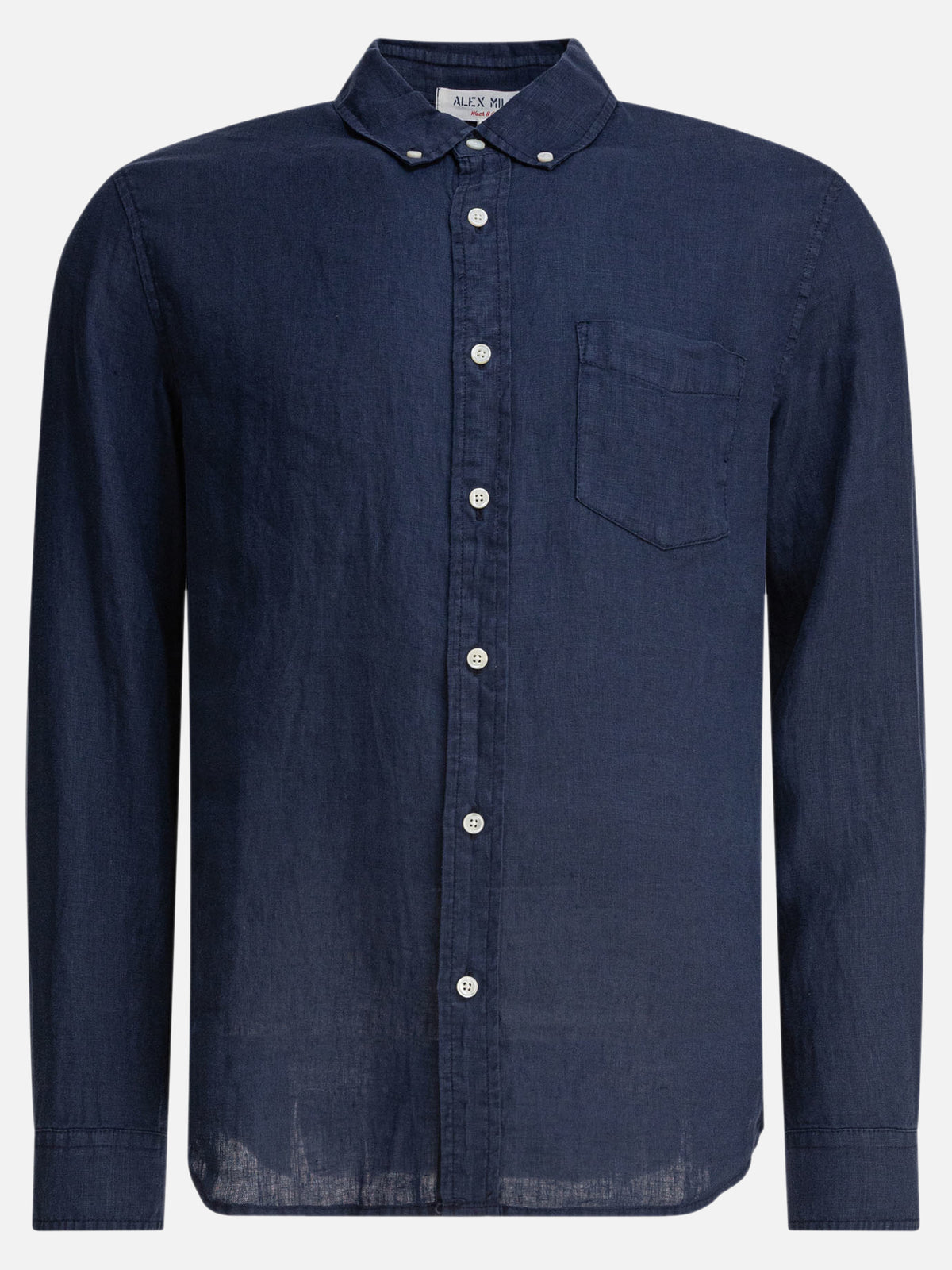 Alex Mill Linen "Mill" Shirt Blue