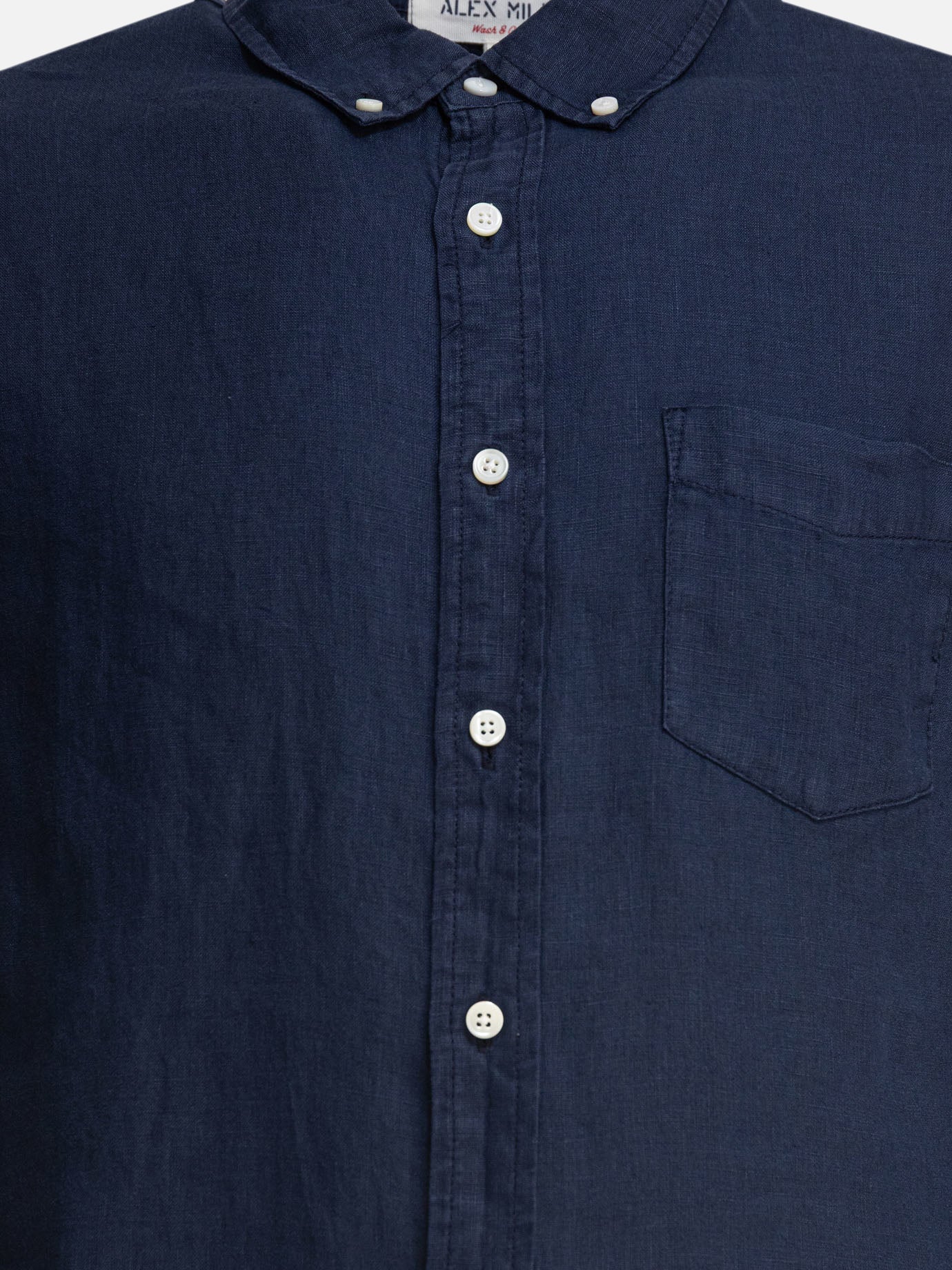Casual shirts Solid colour  Blue - Alex Mill Men | PDP | VIETTI Online Store | thumbnail_3