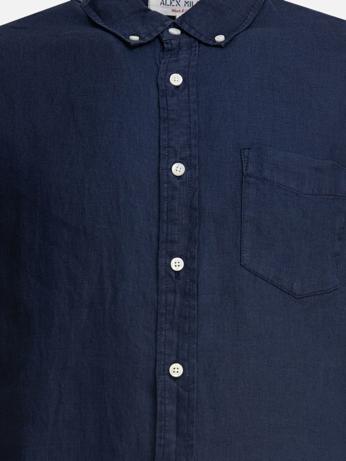 Alex Mill Linen "Mill" Shirt Blue
