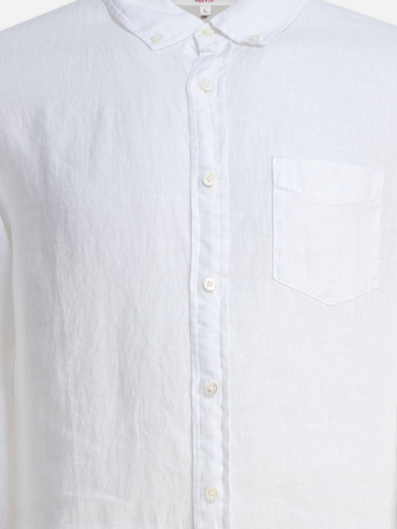 Casual shirts Solid colour  White - Alex Mill Men | PDP | VIETTI Online Store | thumbnail_3
