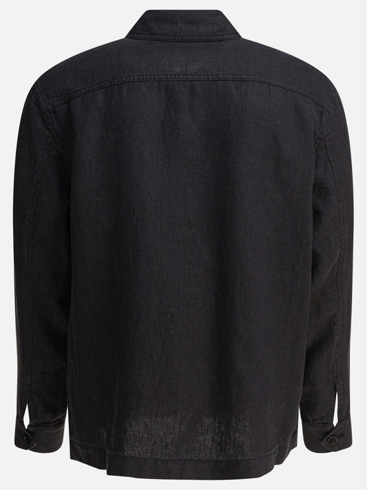 Alex Mill Linen work jacket 12746111_S Black 2