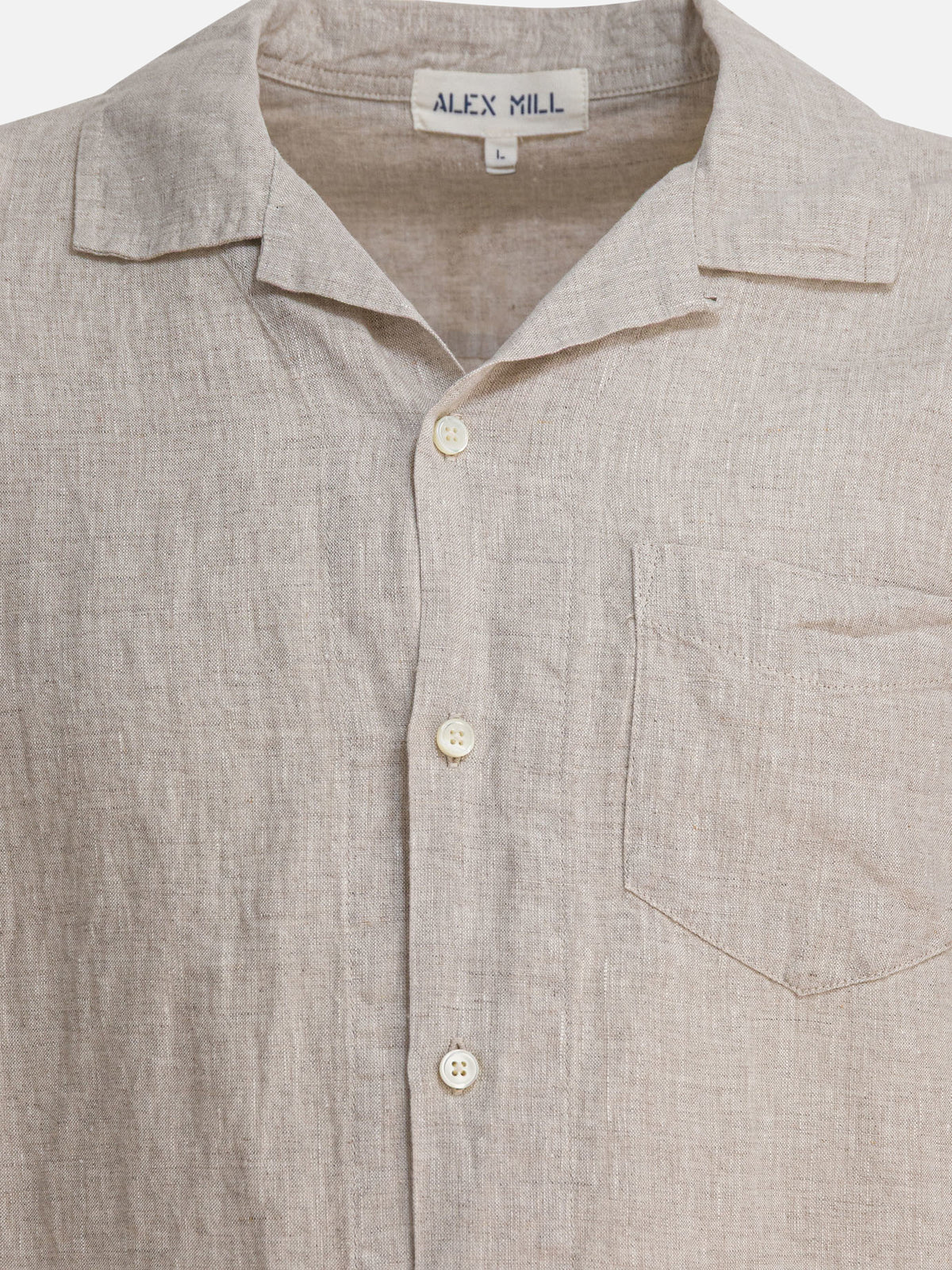 Alex Mill "Camp" Shirt Beige