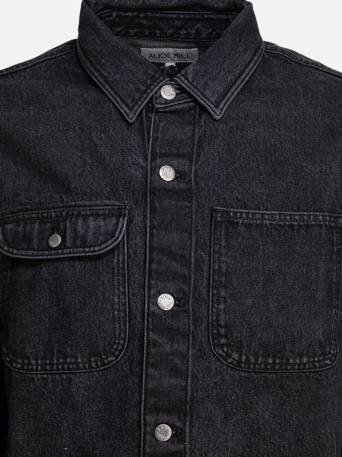 Giacche in denim Denim  Nero - Alex Mill Uomo | PDP | VIETTI Online Store | thumbnail_3