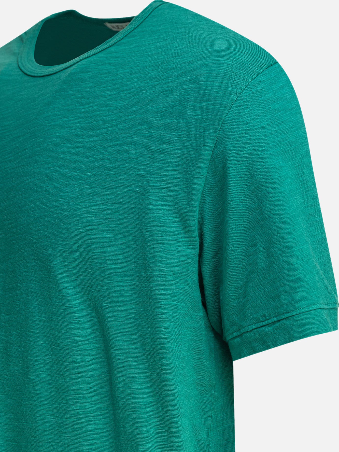 T-shirt girocollo Solid colour  Verde - Alex Mill Uomo | PDP | VIETTI Online Store | Zoom-Modal_4
