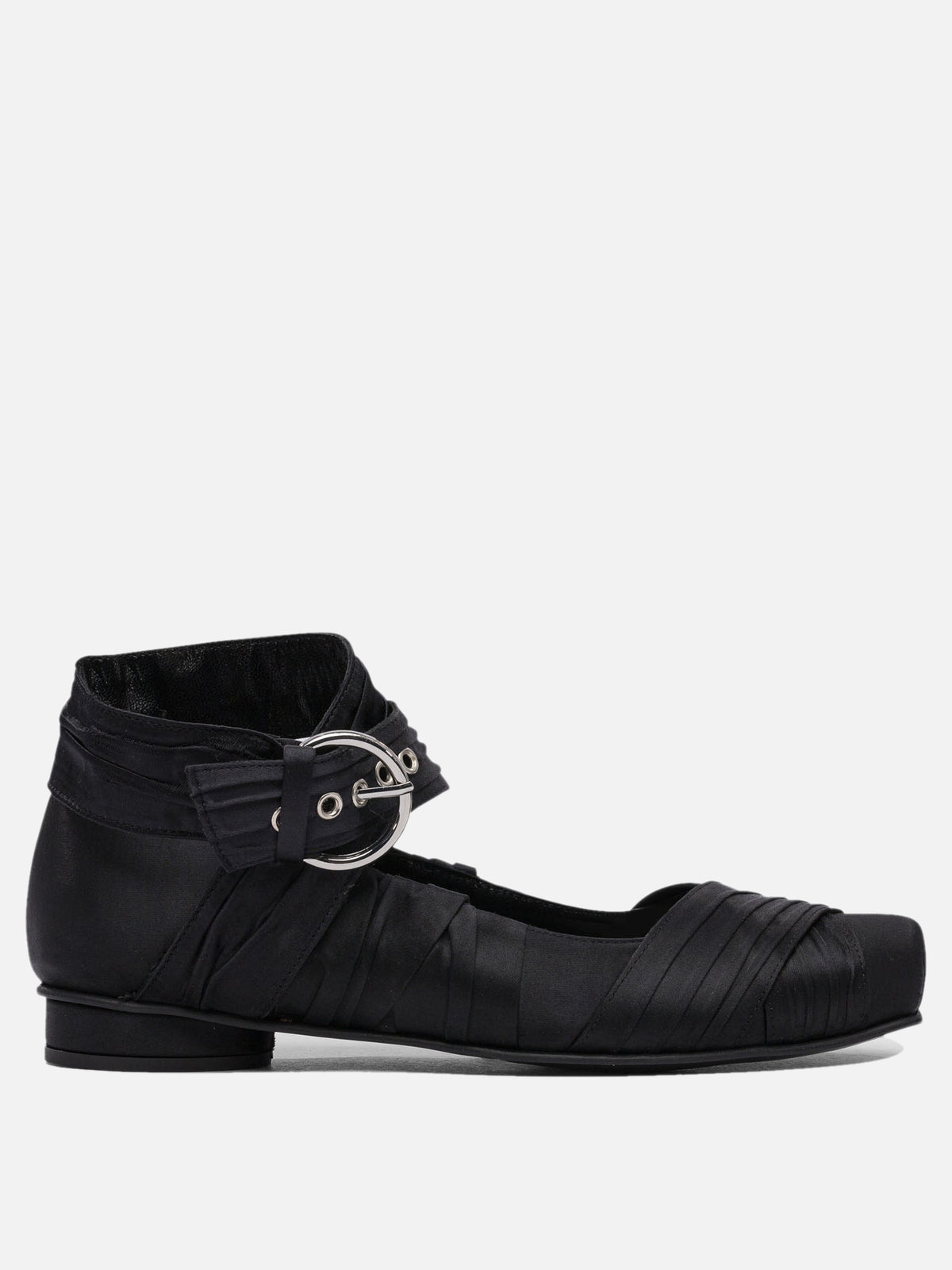 Alohas "Volant" ballets shoes Black