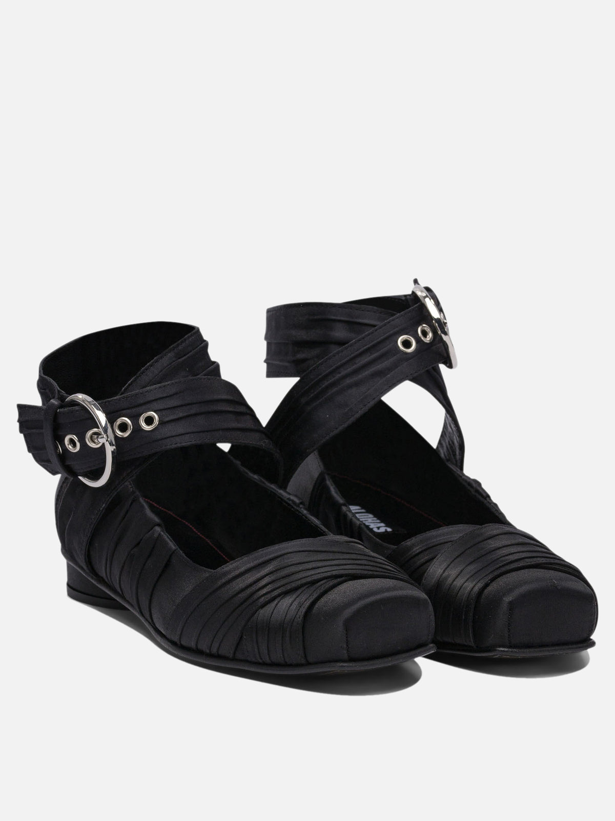 Alohas "Volant" ballets shoes Black