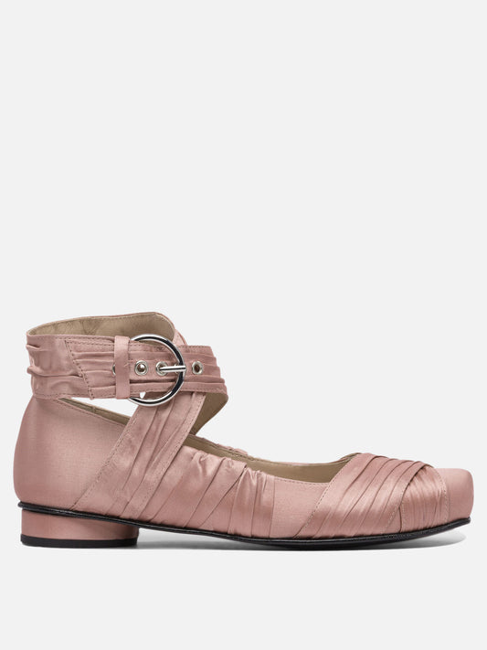 Ballerine classiche 60% polyethylene 40% recycled polyester - 100% cuerolite  Rosa - Alohas Donna | PDP | VIETTI Online Store 
