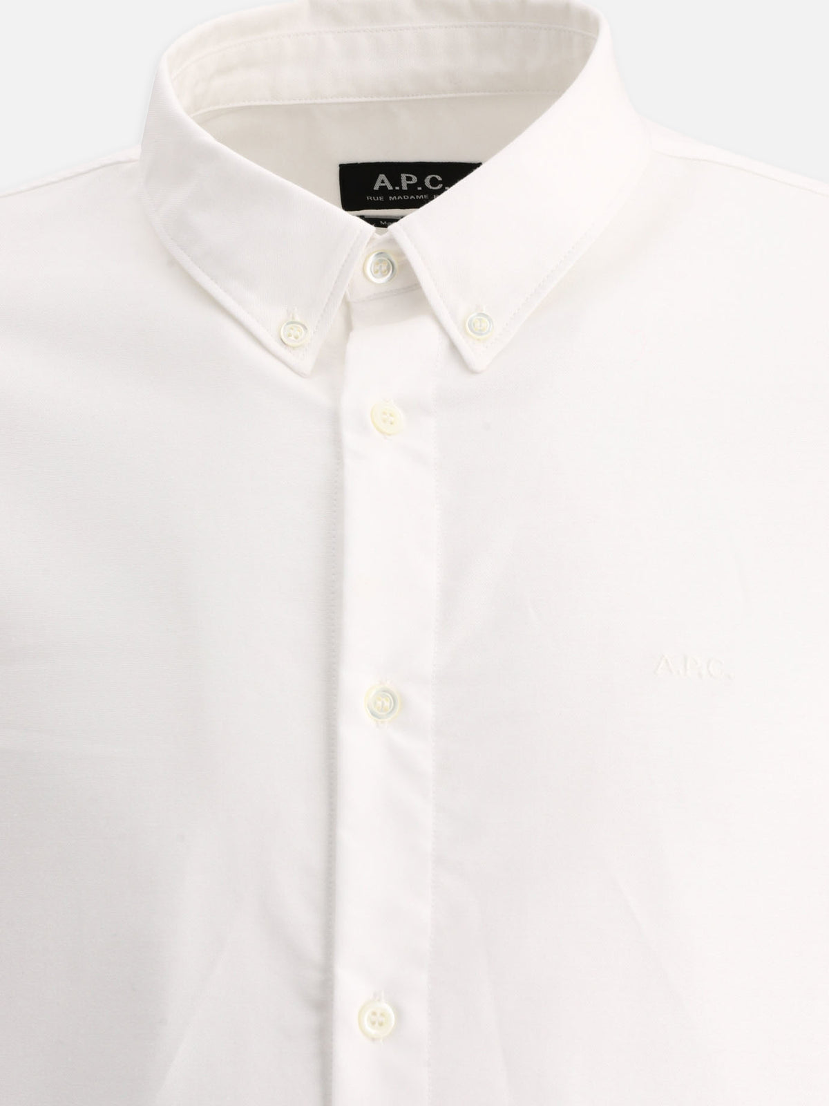 A.P.C. "Greg" shirt White - VIETTI