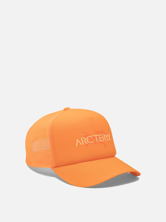 Arc'teryx "Bird Word" trucker hat Orange

