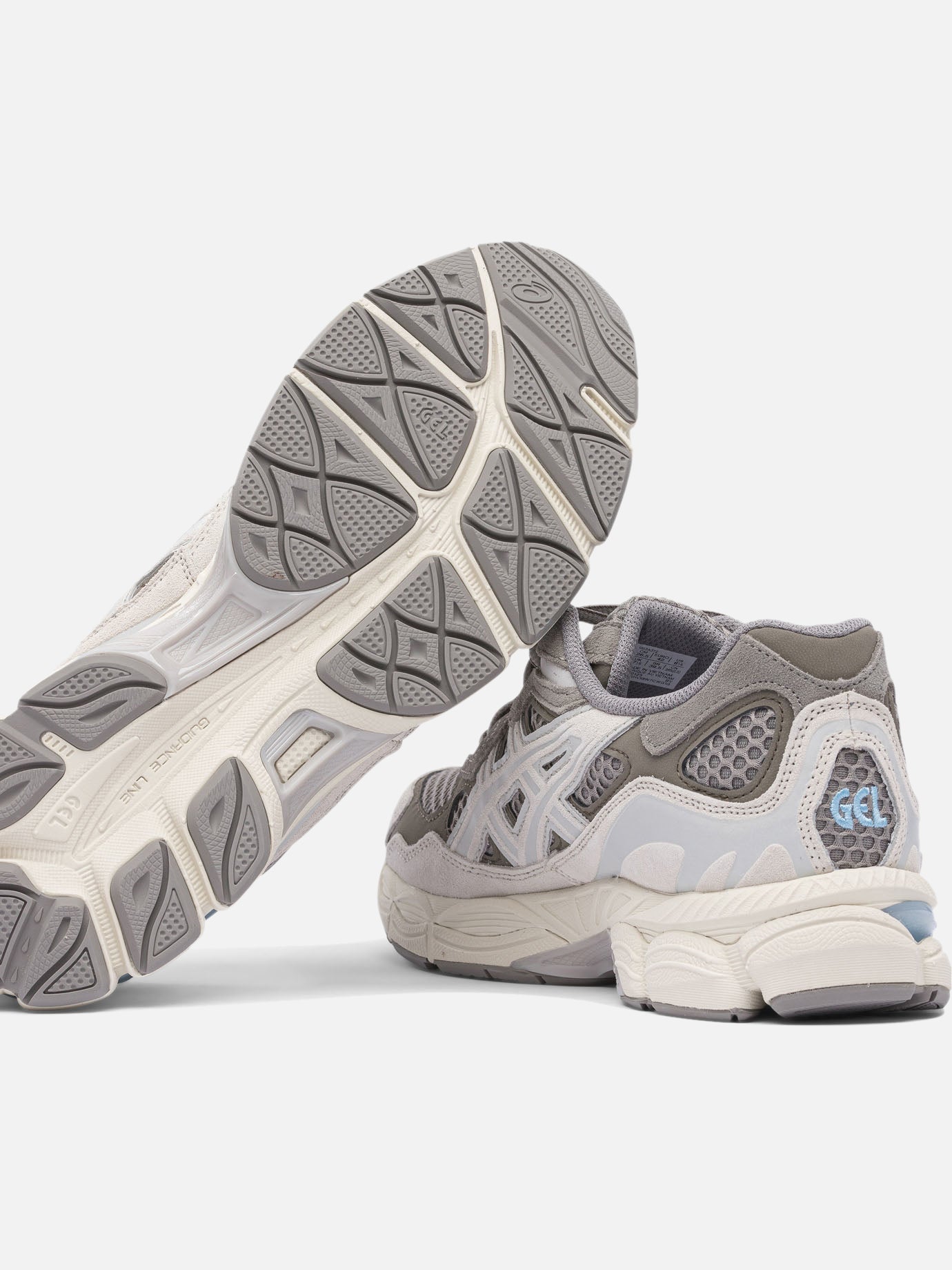 Sneaker basse 100% leather - 100% rubber  Grigio - Asics Uomo | PDP | VIETTI Online Store | thumbnail_9